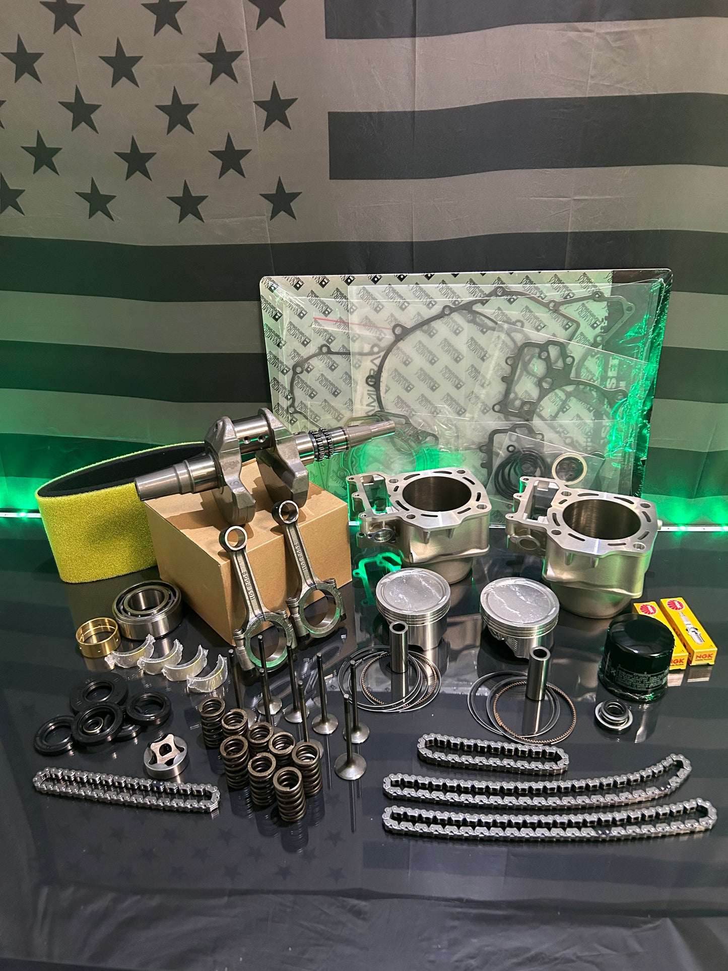 2005-2011 Kawasaki Brute Force 750 Complete Engine Motor Rebuild Kit