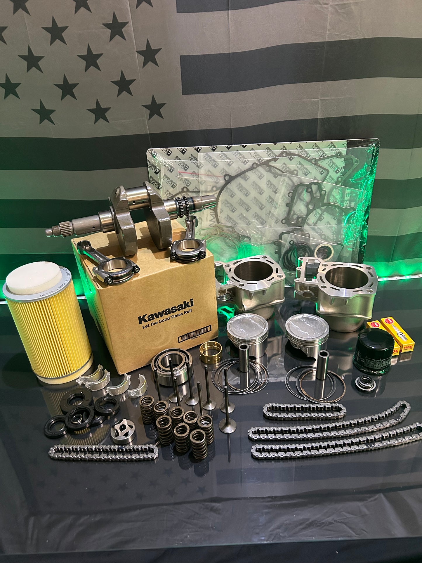 Kawasaki Teryx LE 4 800 Complete Engine Motor Rebuild Kit 2014-2025