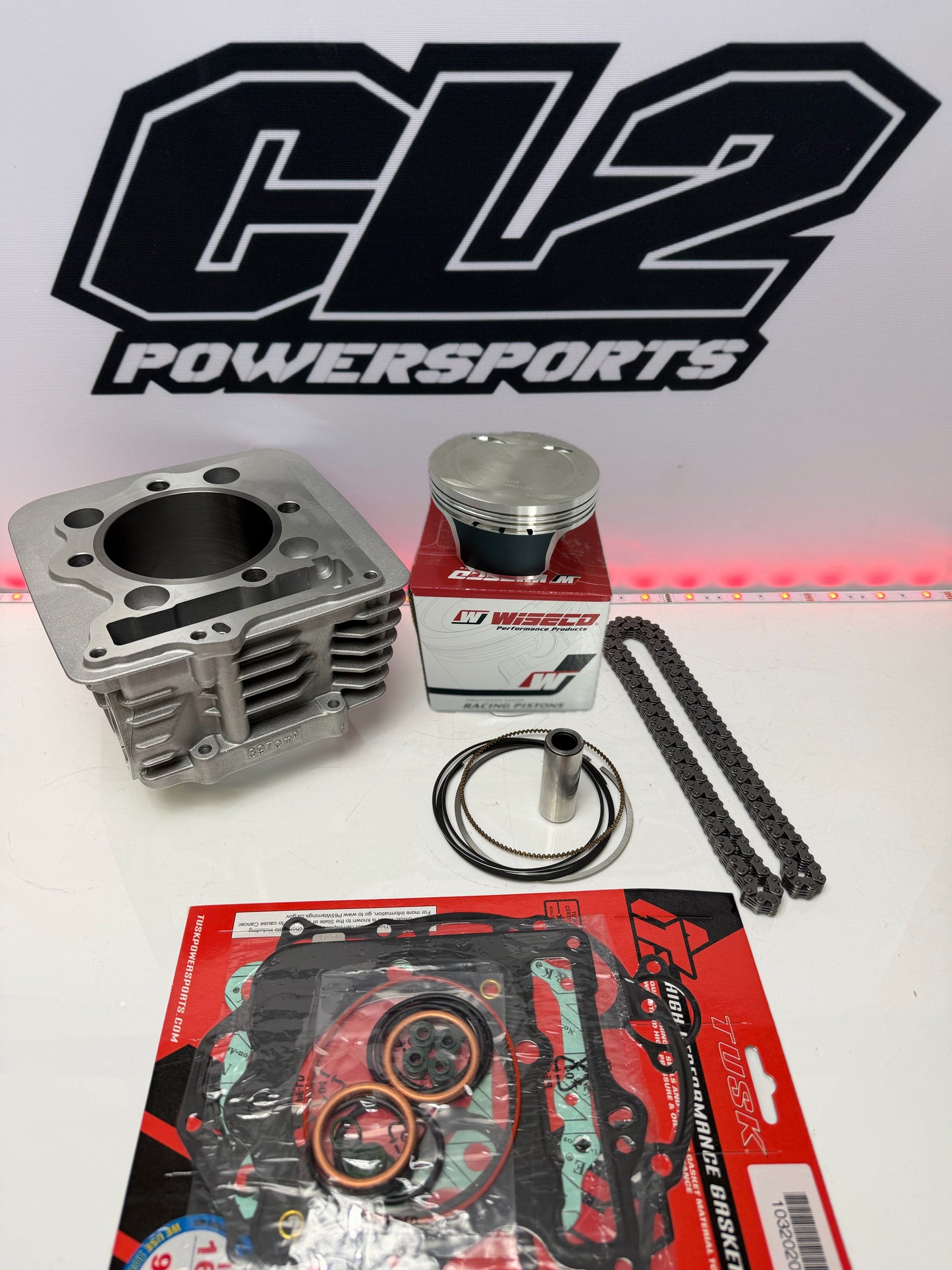 Honda Sportrax TRX 400EX Top End Rebuild Kit - Piston / Cylinder / Timing Chain