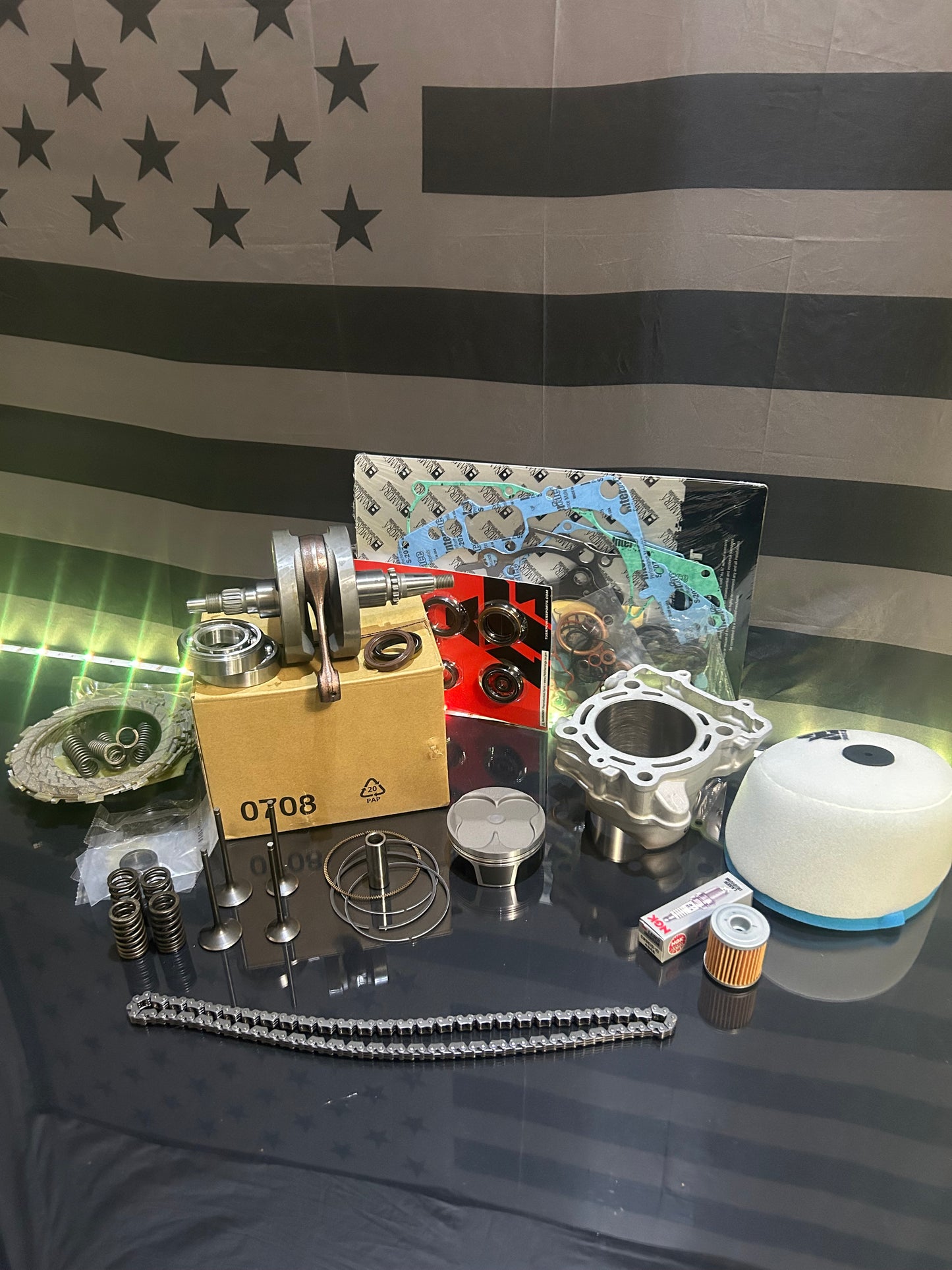 2010-2015 Suzuki RMZ 250 Complete Engine Motor Rebuild Kit