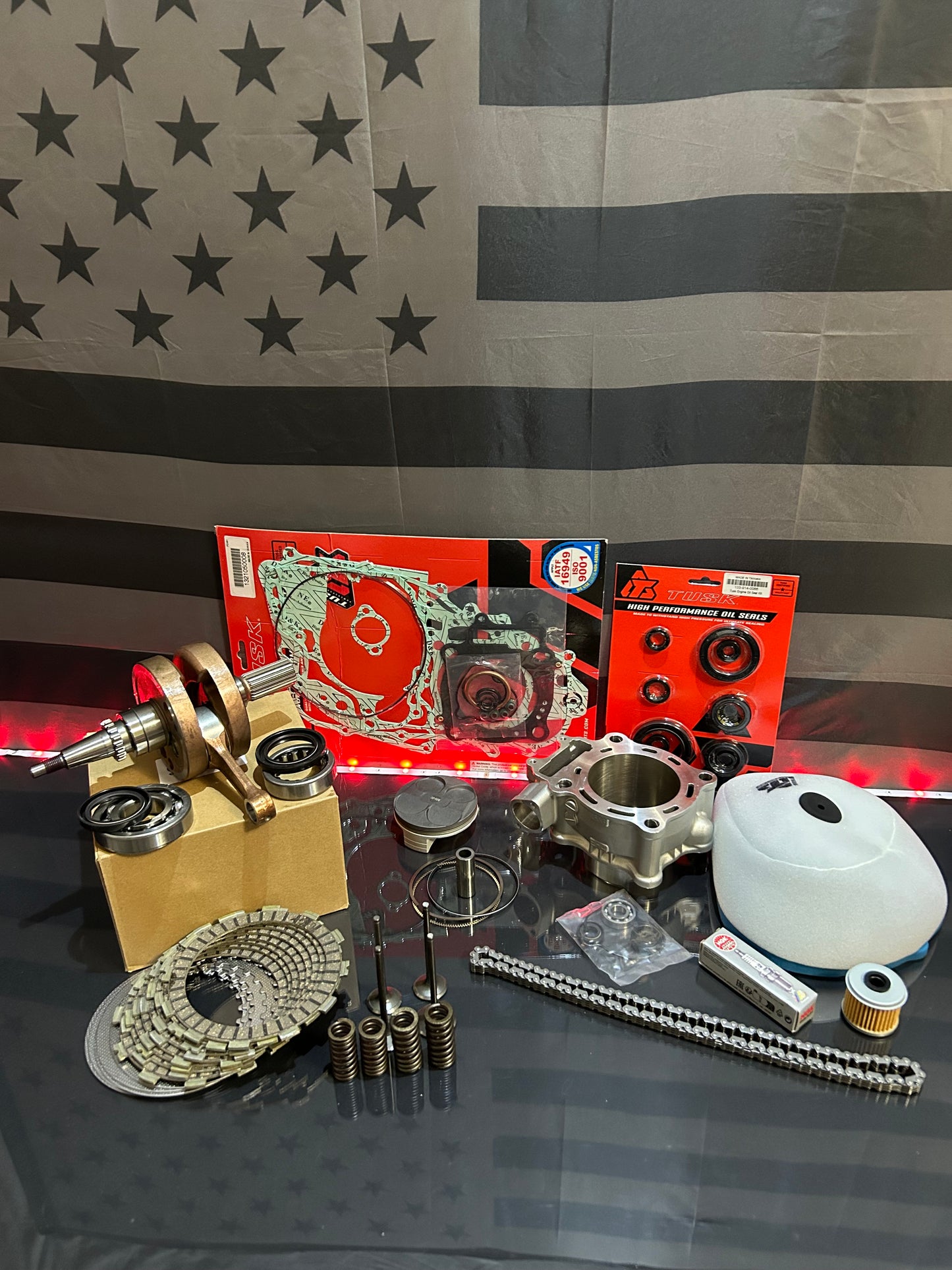 2004-2017 Honda CRF250X CRF 250X Complete Engine Motor Rebuild Kit