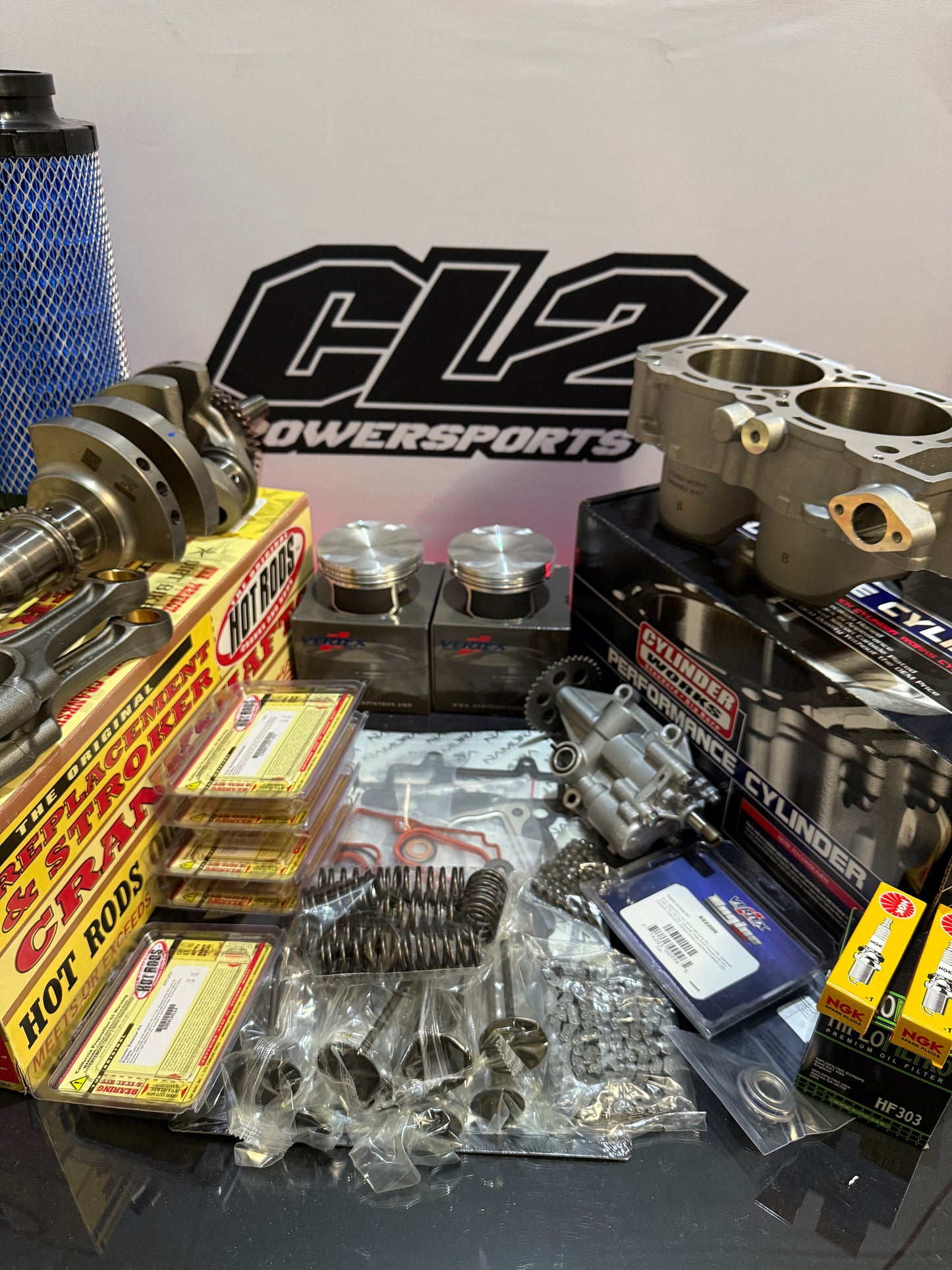2016-2024 Polaris RZR Turbo S, R, Pro XP Complete Engine Motor Rebuild Kit