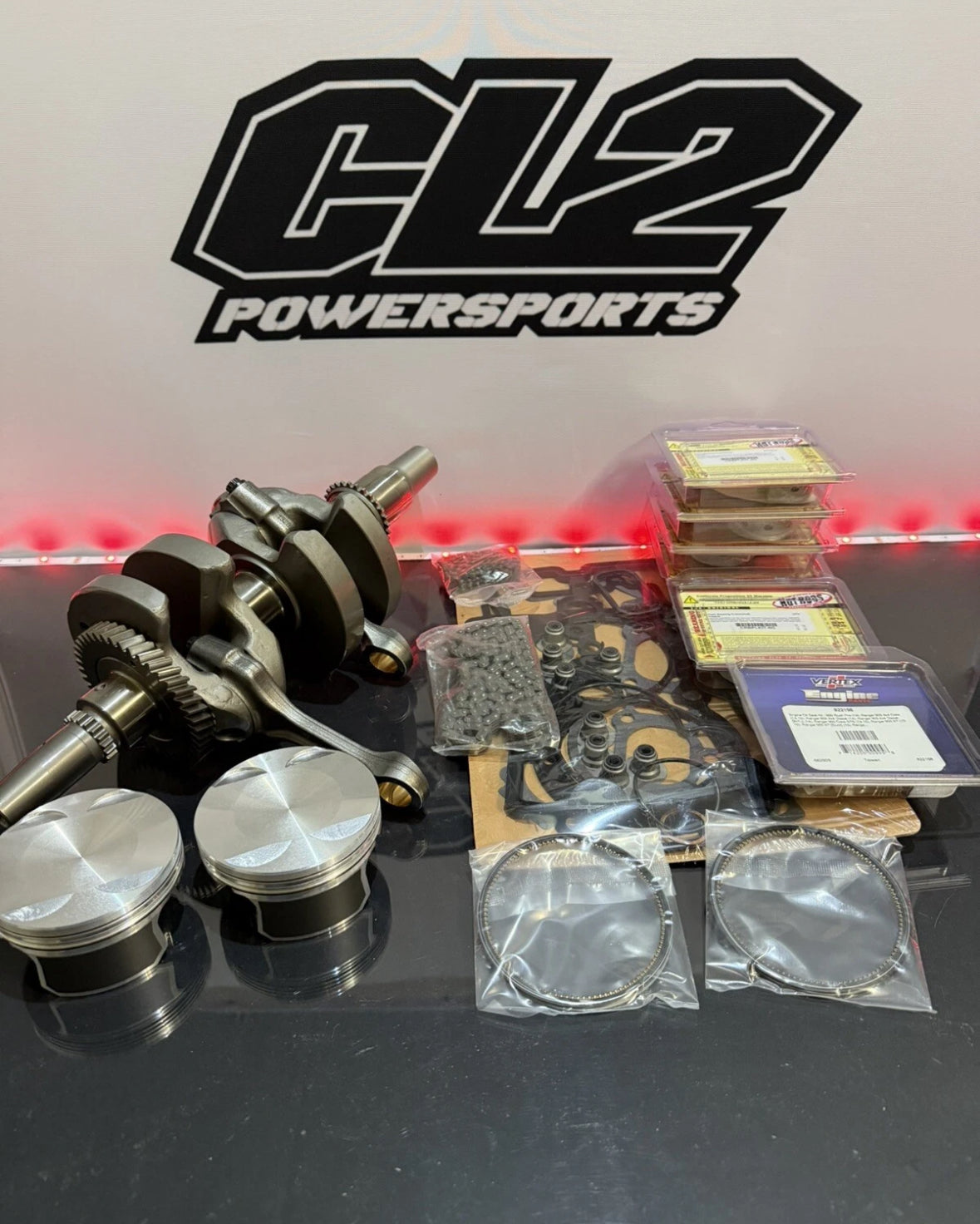 2017-2021 Polaris Ranger Northstar 1000 Engine Rebuild Kit - Crankshaft Pistons