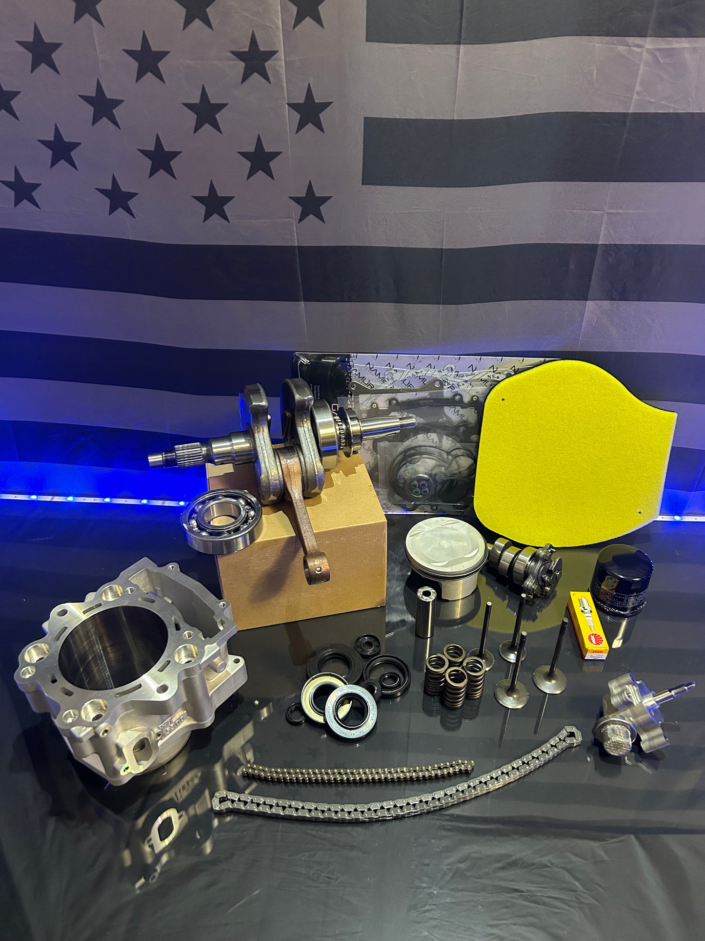 2007-2013 Yamaha Grizzly 700 Engine Motor Complete Rebuild Kit