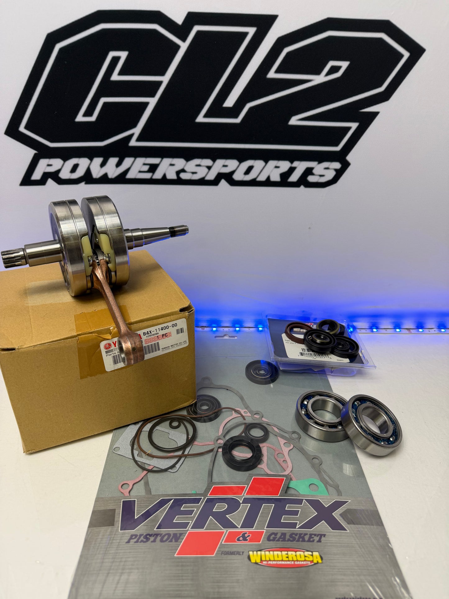 2022-2025 Yamaha YZ 125 Bottom End Rebuild Kit - Crankshaft Bearings Gaskets