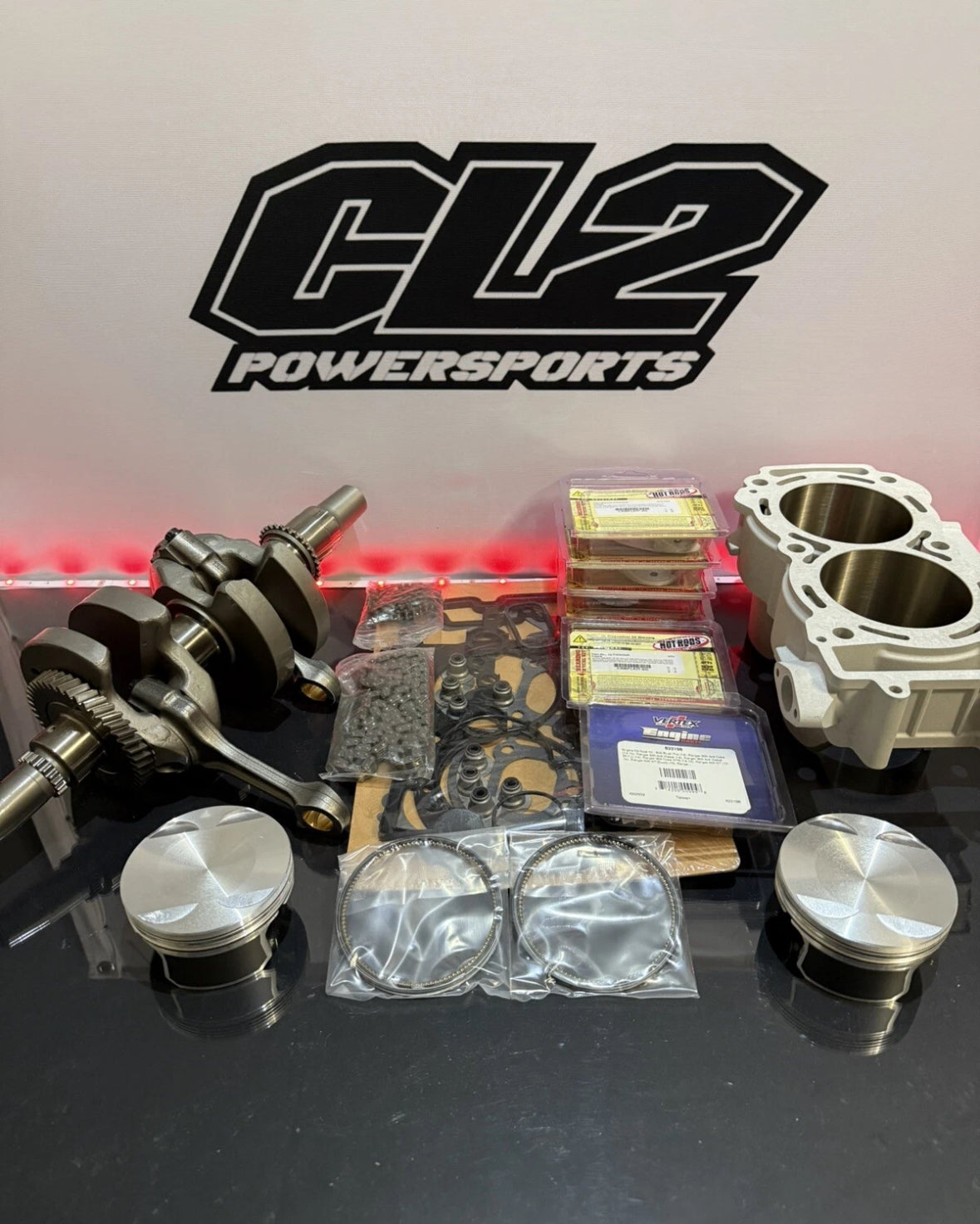 Polaris 2022-2025 Ranger Northstar 1000 Engine Rebuild Kit Crank Piston Cylinder