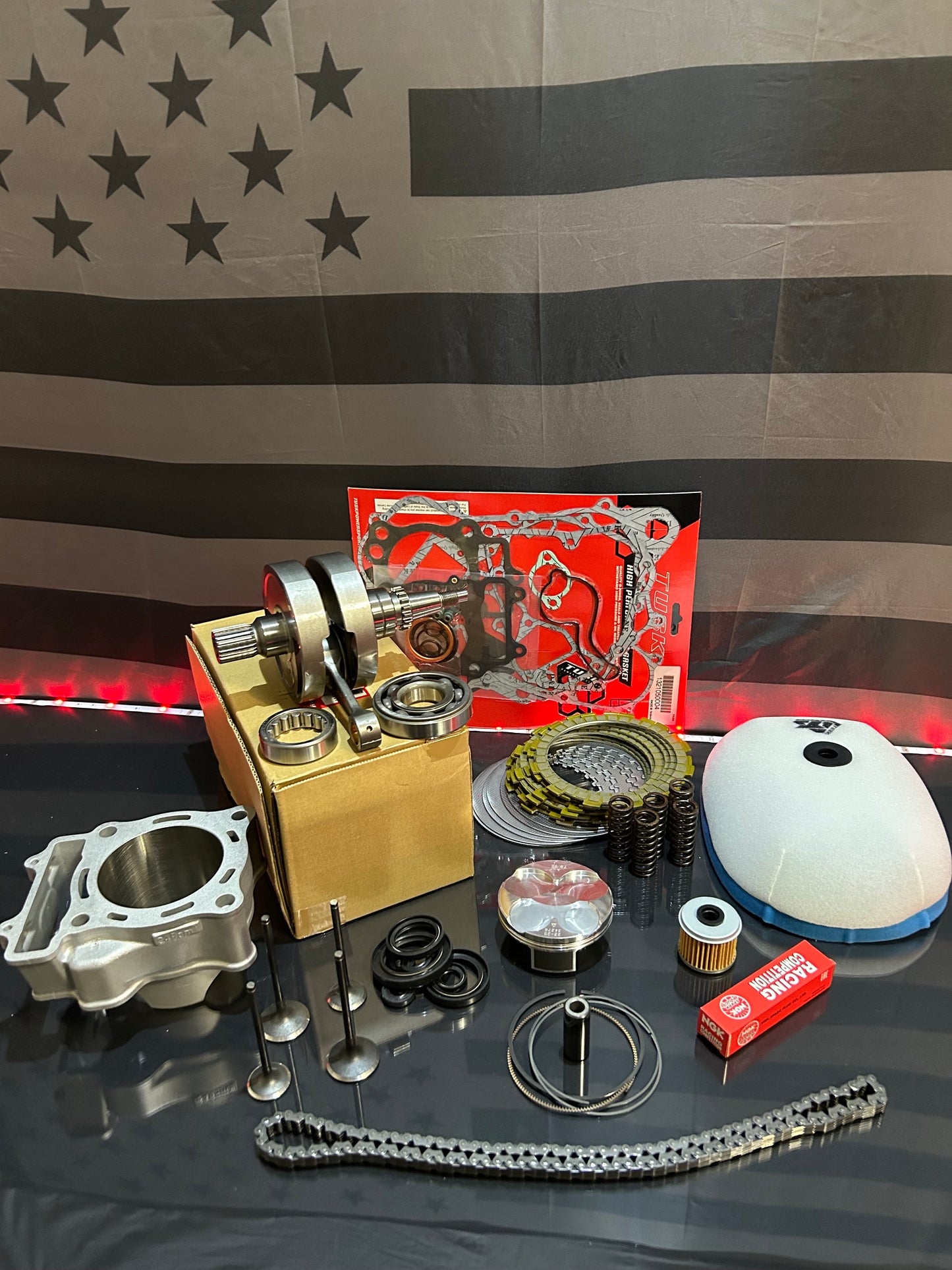 2012-2013 Honda CRF250R Complete Engine Motor Rebuild Kit CRF 250R