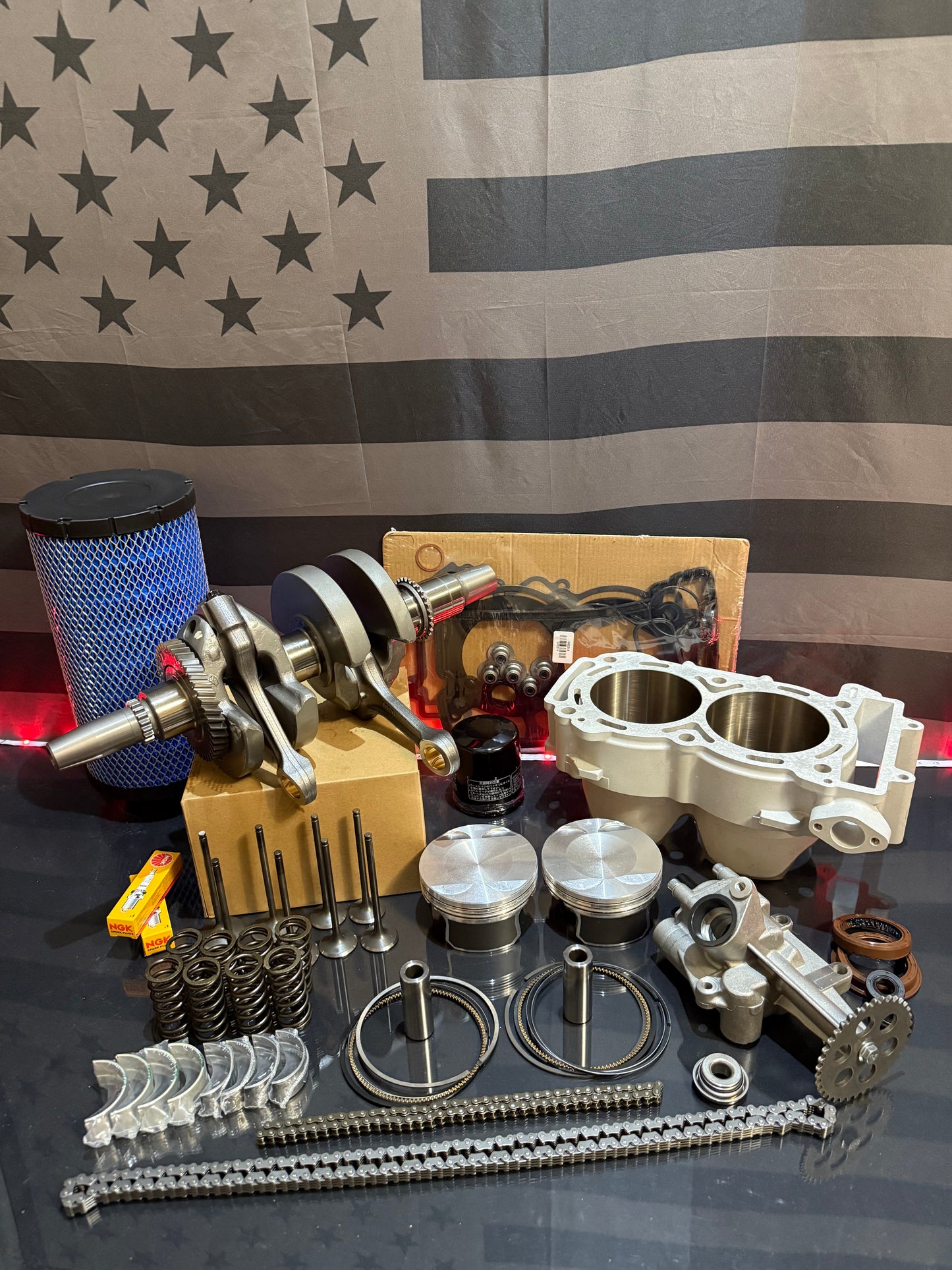 2017-2025 Polaris General 1000 XP Complete Engine Motor Rebuild Kit
