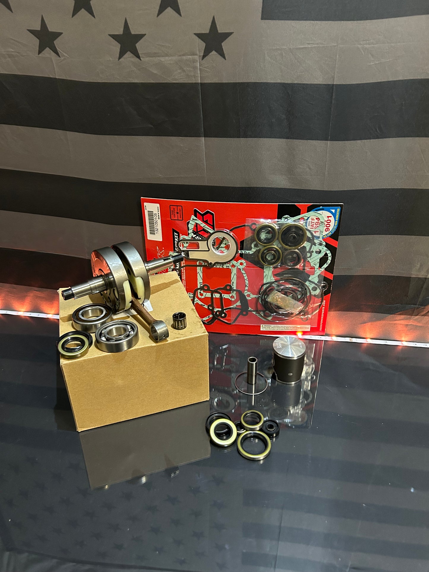 2018-2024 KTM Husqvarna Gas Gas 85 Engine Rebuild Kit - Piston Crankshaft Bearings