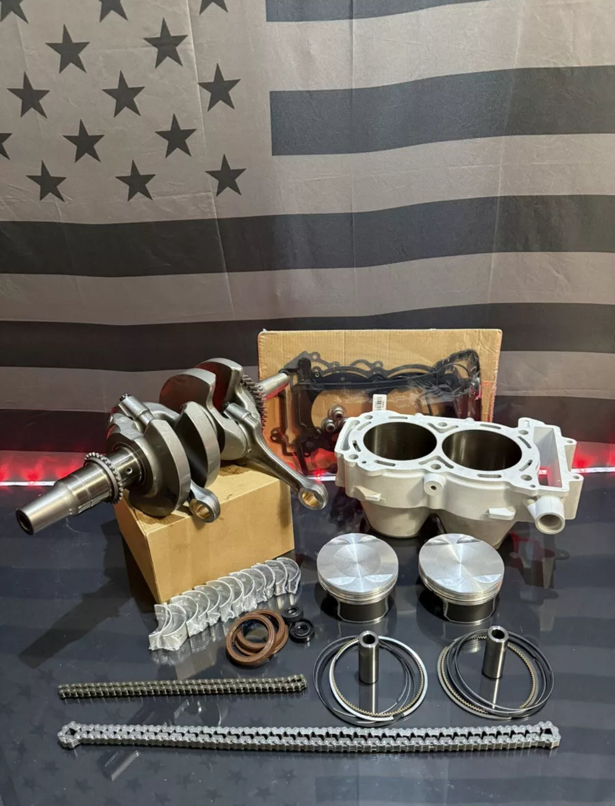2014-2018 Polaris RZR 1000 XP, RZR 4 Engine Rebuild Kit - Crankshaft Piston Cylinder - BIG BORE 1100cc