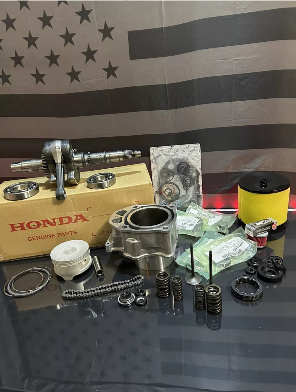 2014-2021 Honda Rancher 420 FA Engine Motor Complete Rebuild Kit