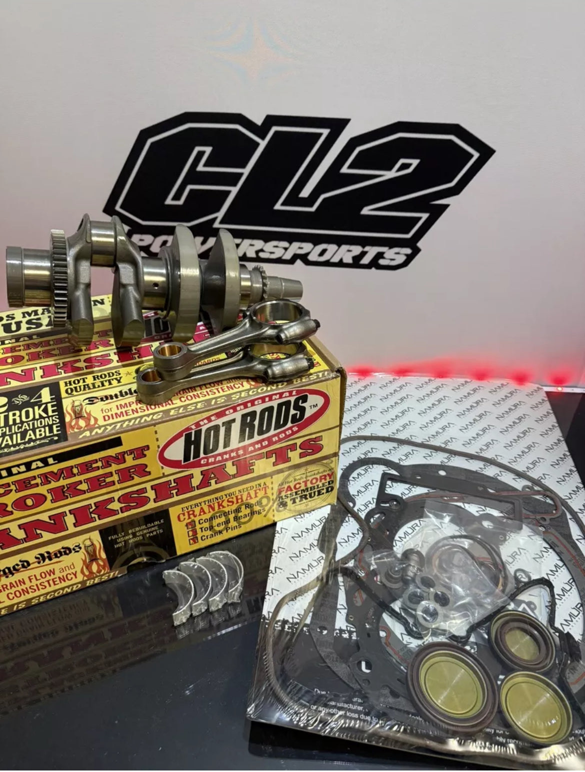 2009-2022 Polaris Scrambler 850 Bottom End Rebuild Kit - Crankshaft Bearings