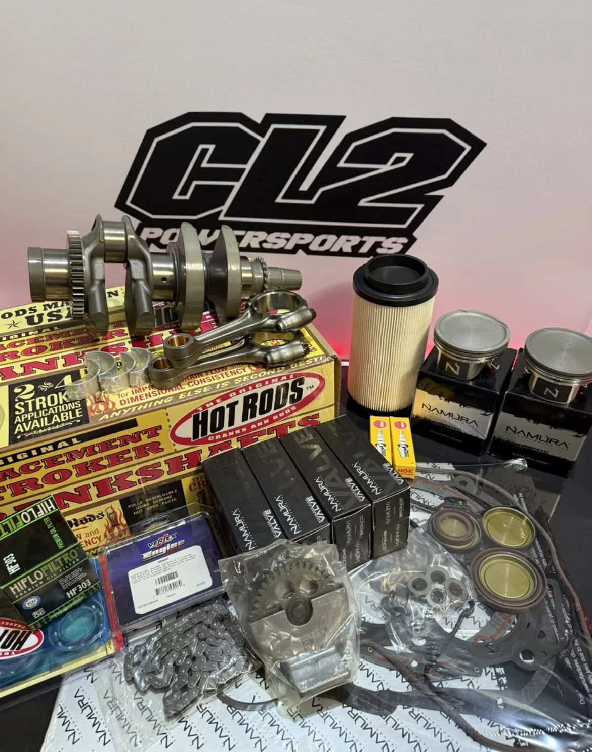 2009-2022 Polaris Scrambler 850 Complete Engine Motor Rebuild Kit