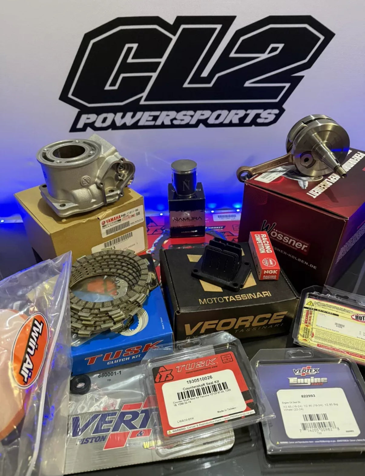 2019-2024 Yamaha YZ 85 Complete Engine Motor Rebuild Kit