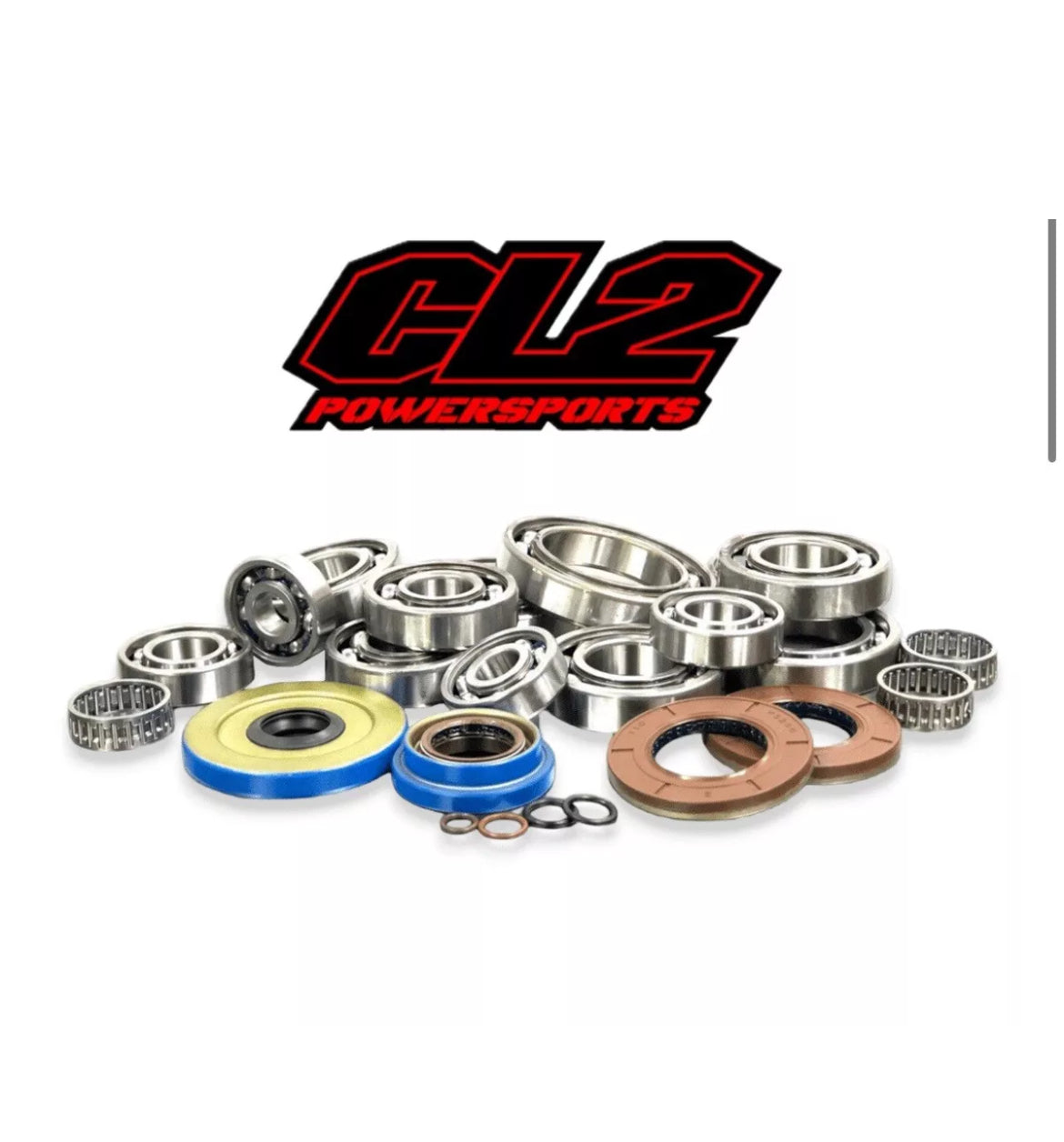 2005-2011 Kawasaki Brute Force 750 Engine Rebuild Kit + All Transmission Bearings