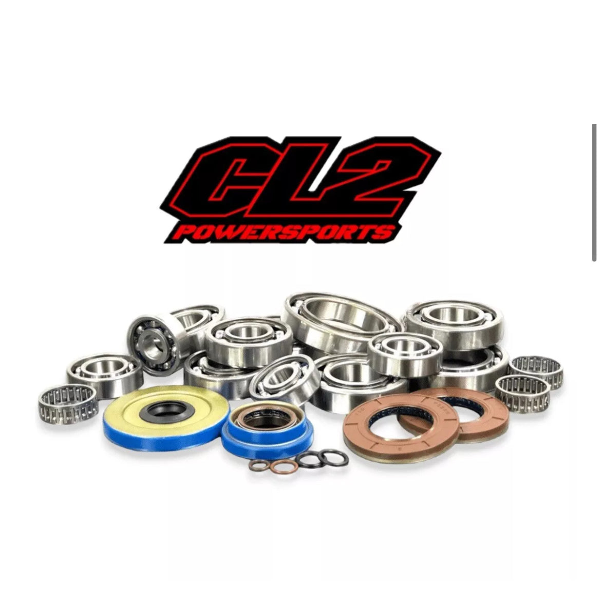 Honda 2010-2011 CRF250R Complete Engine Motor Rebuild kit + Transmission Bearings