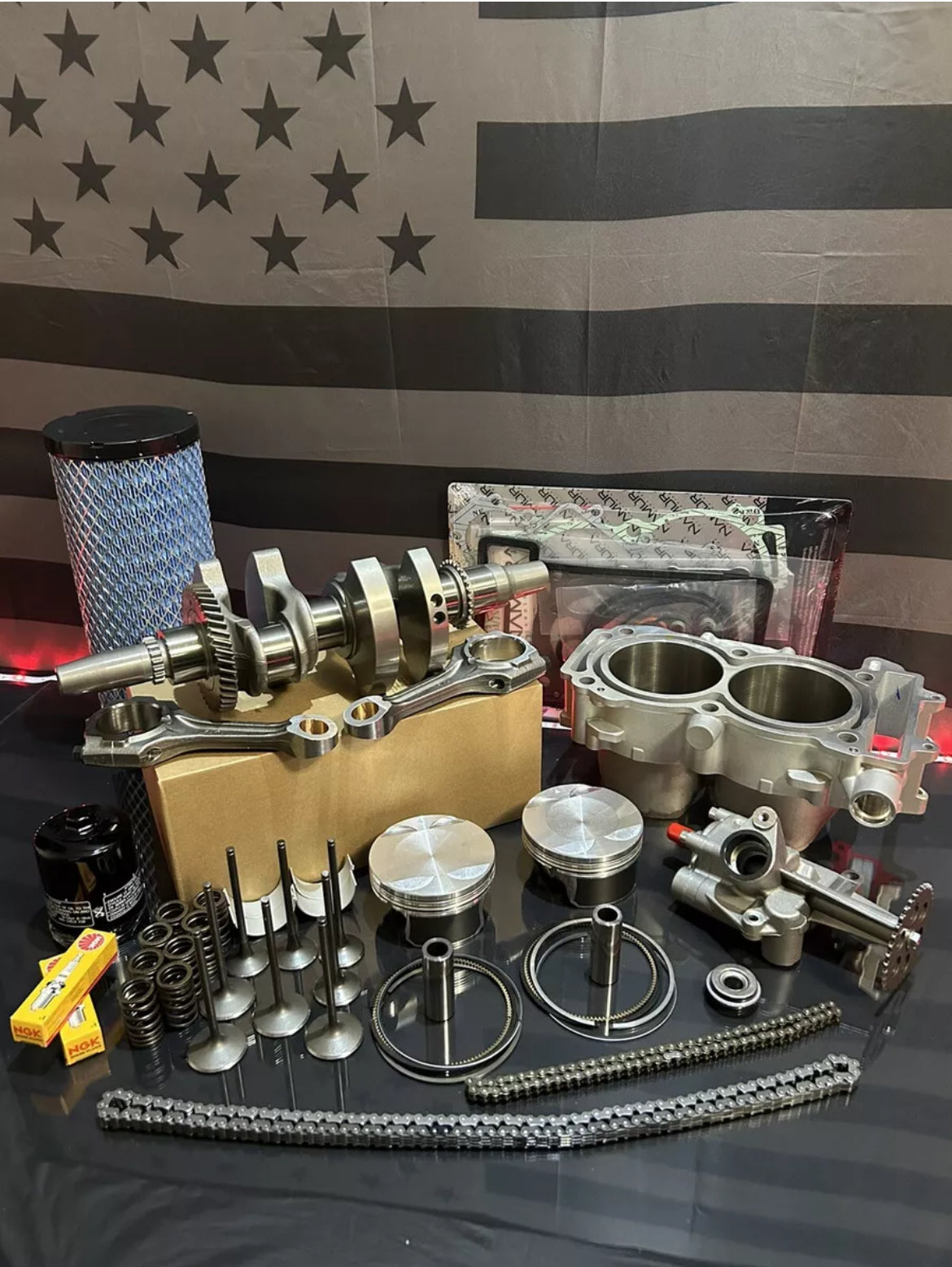 2015 Polaris RZR 900 Complete Engine Motor Rebuild Kit without Filters and Valves