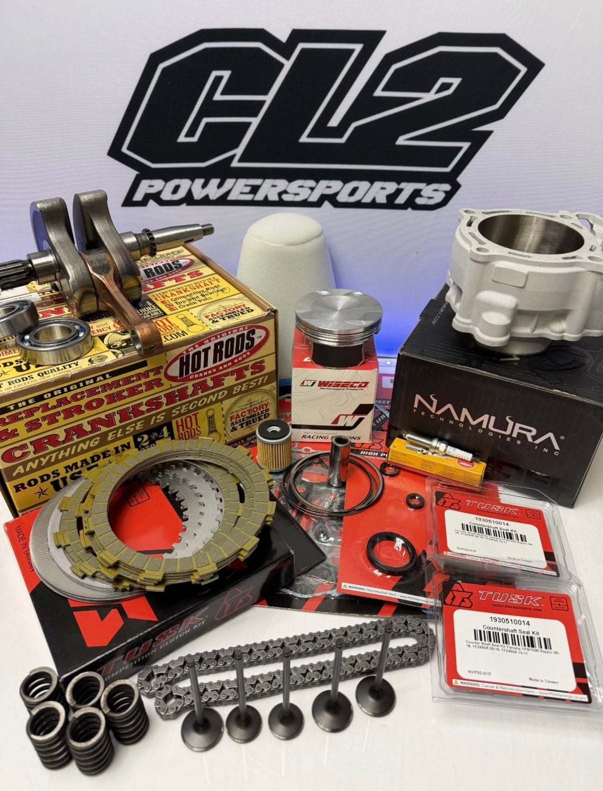 2014-2025 Yamaha YFZ450 YZF 450R -Big Bore Wiseco Piston / Crankshaft / Cylinder