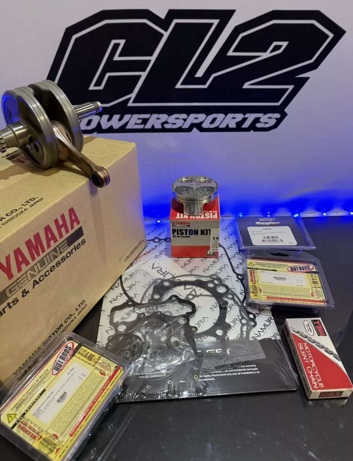 2019-2023 Yamaha YZ250F WR250F YZ250FX Engine Motor Rebuild Kit - Crankshaft Piston