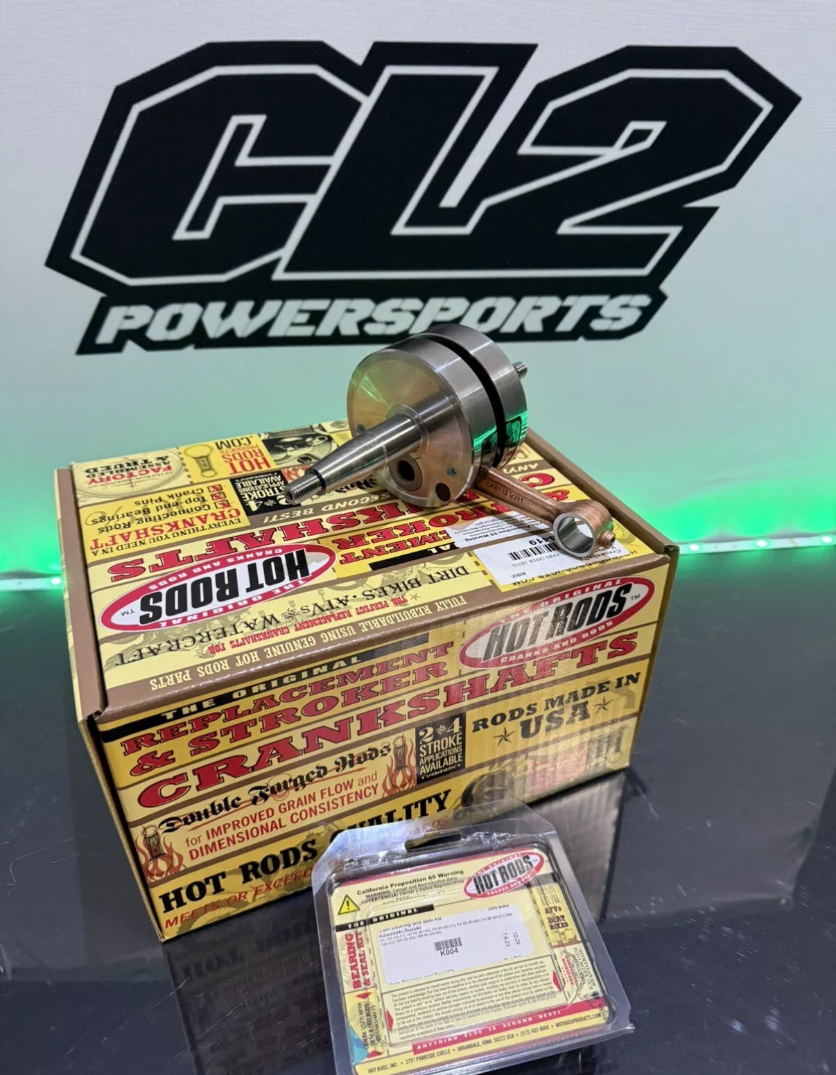 2014-2021 Kawasaki KX 100 - Crankshaft With Bearings