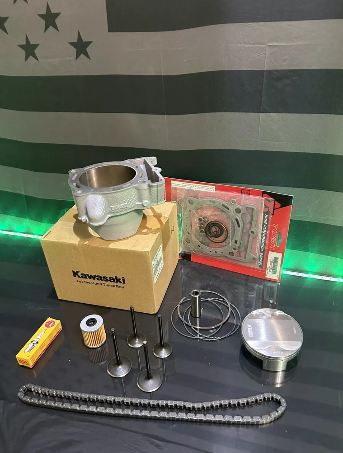 2019-2020 Kawasaki KX 450 Top End Engine Motor Rebuild Kit