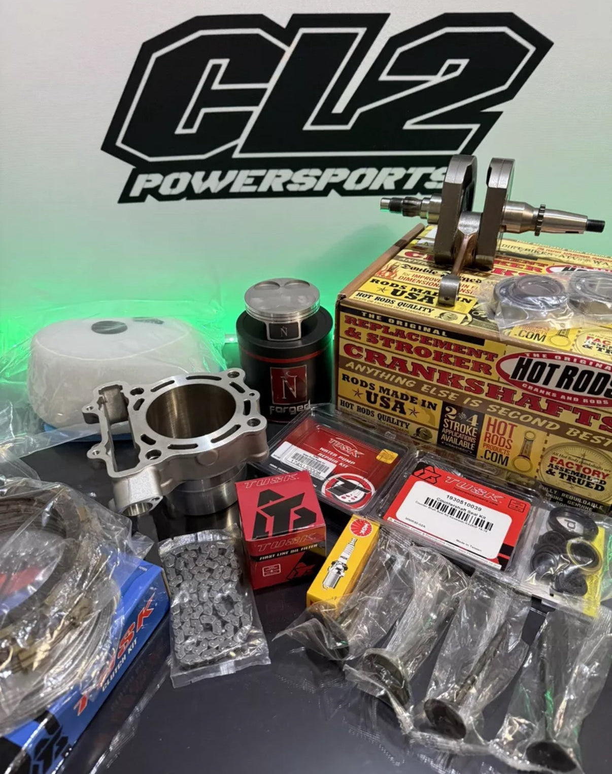 2011-2014 Kawasaki KX250F Complete Engine Motor Rebuild Kit