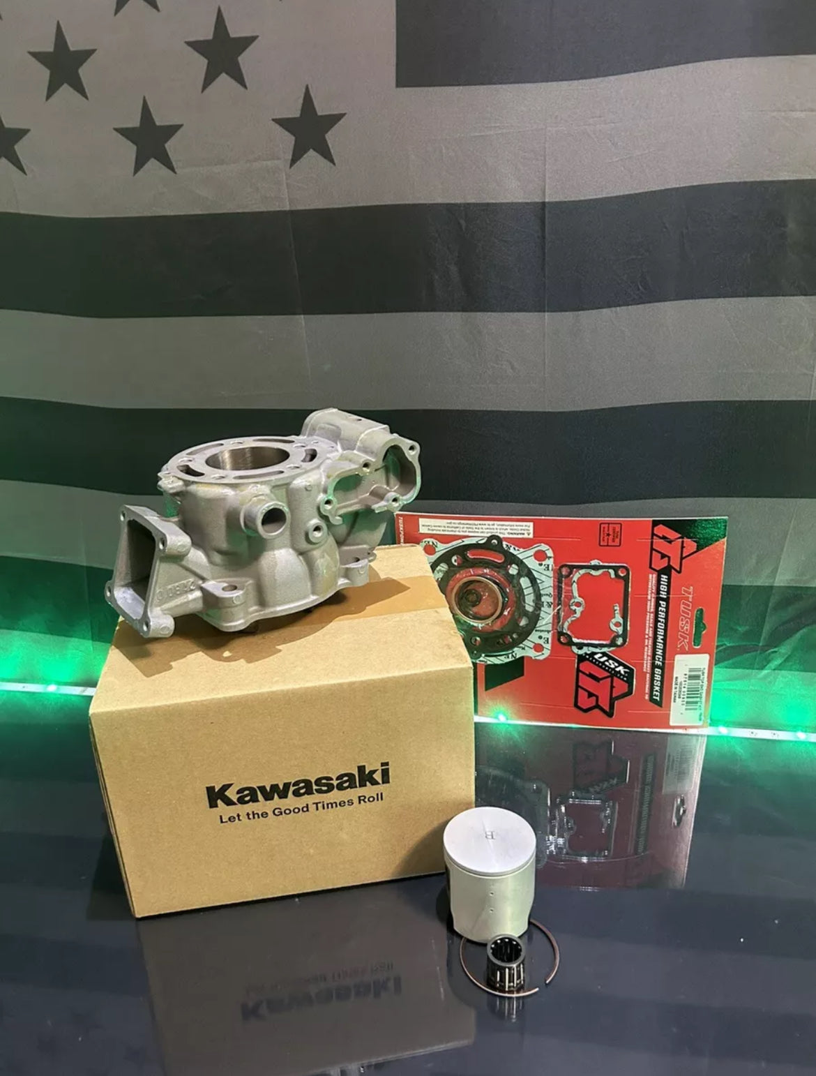 2014-2021 Kawasaki KX 100 Top End Rebuild Kit - Cylinder Piston Gaskets