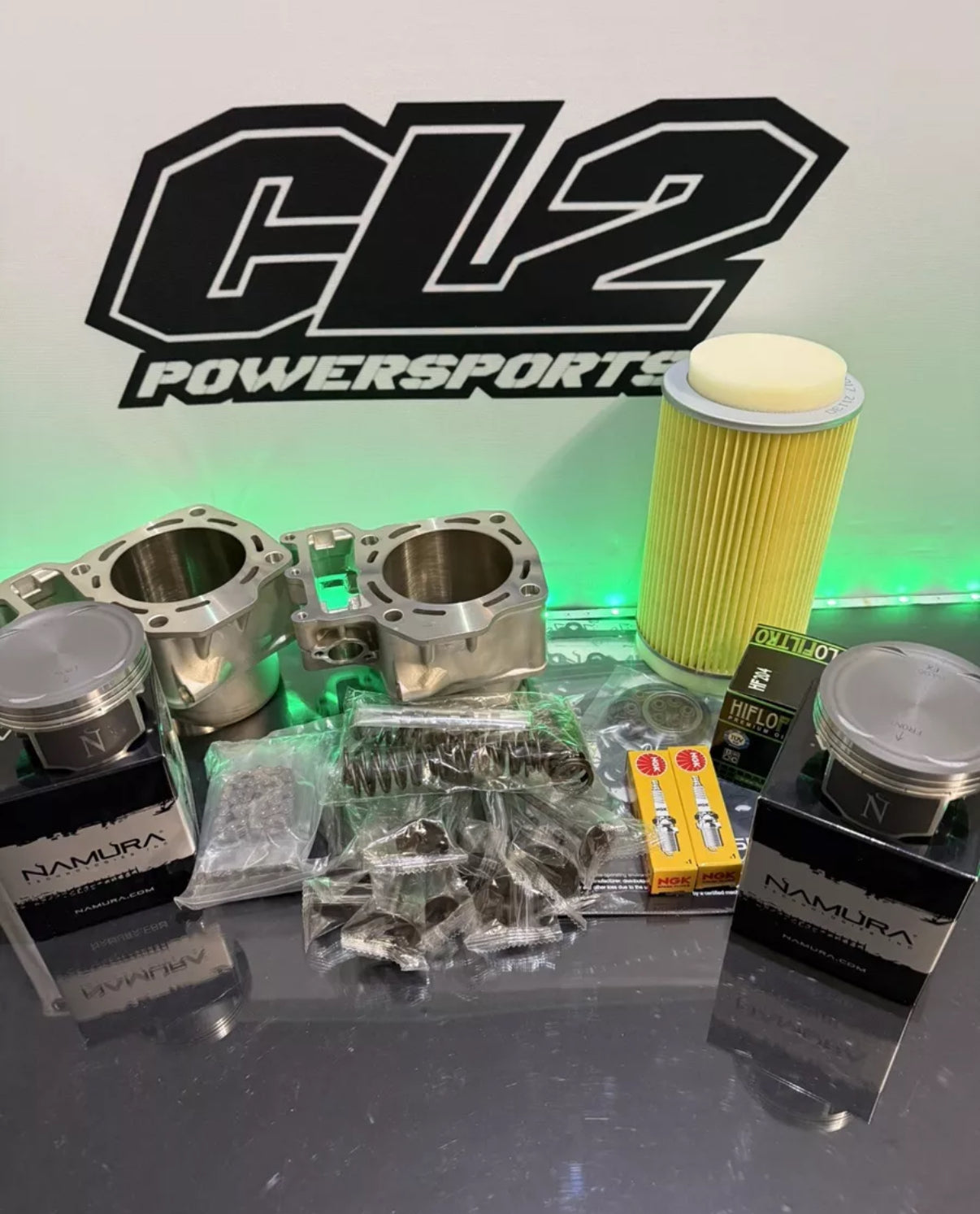 Kawasaki Teryx 4 800 Top End Rebuild Kit - Pistons Cylinders Filters
