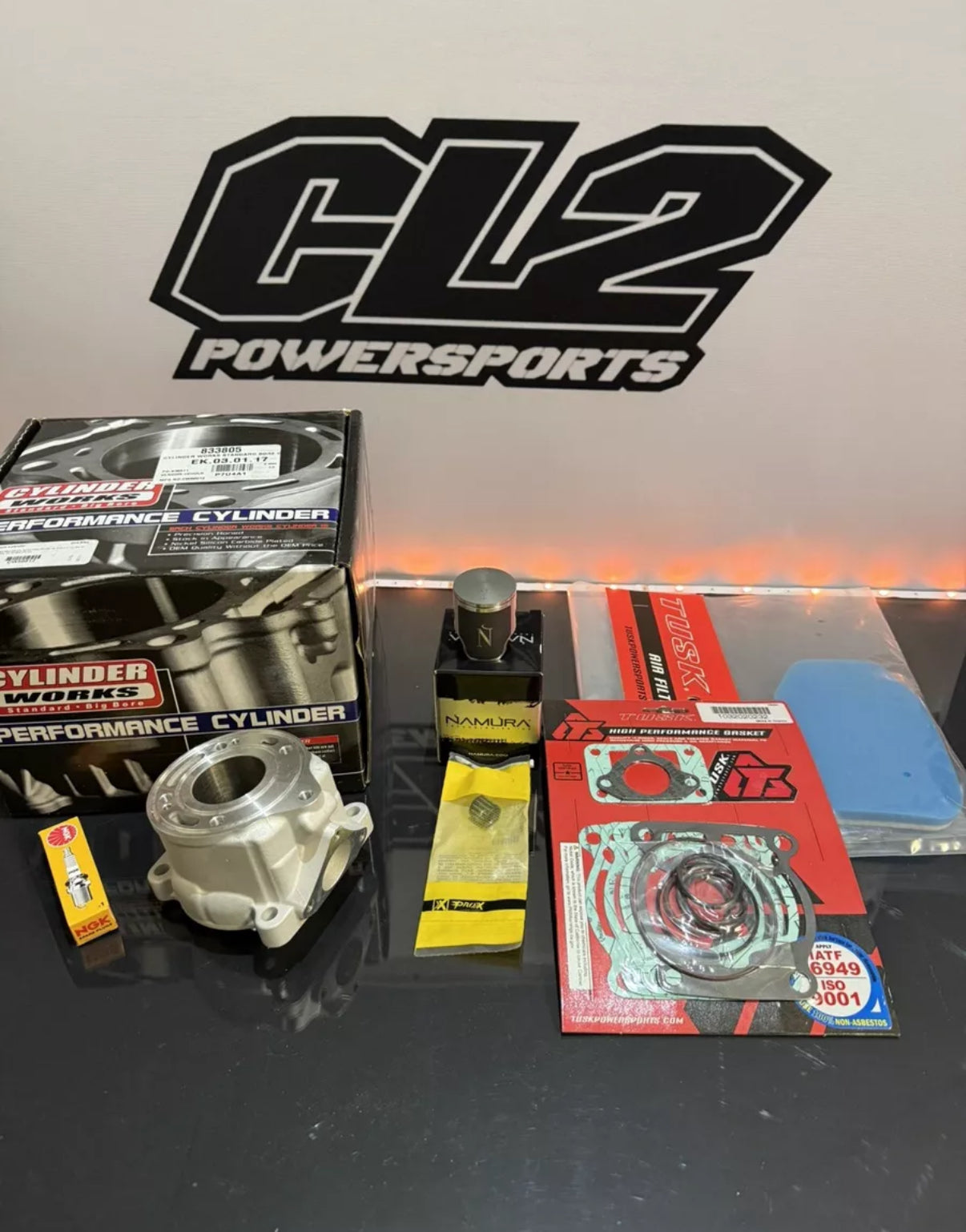 2013-2023 KTM 50 SX Top End Rebuild Kit - Cylinder Piston Gaskets