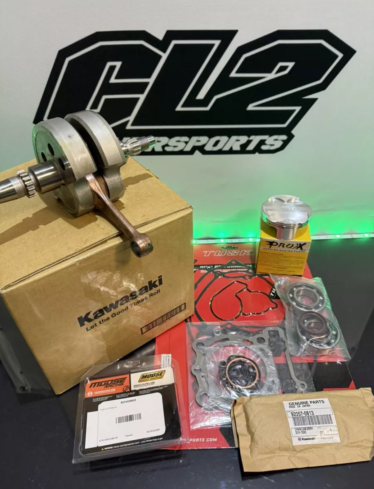 2021-2024 Kawasaki KX 250 Engine Motor Rebuild Kit KX 250F KX250F - Crankshaft Piston