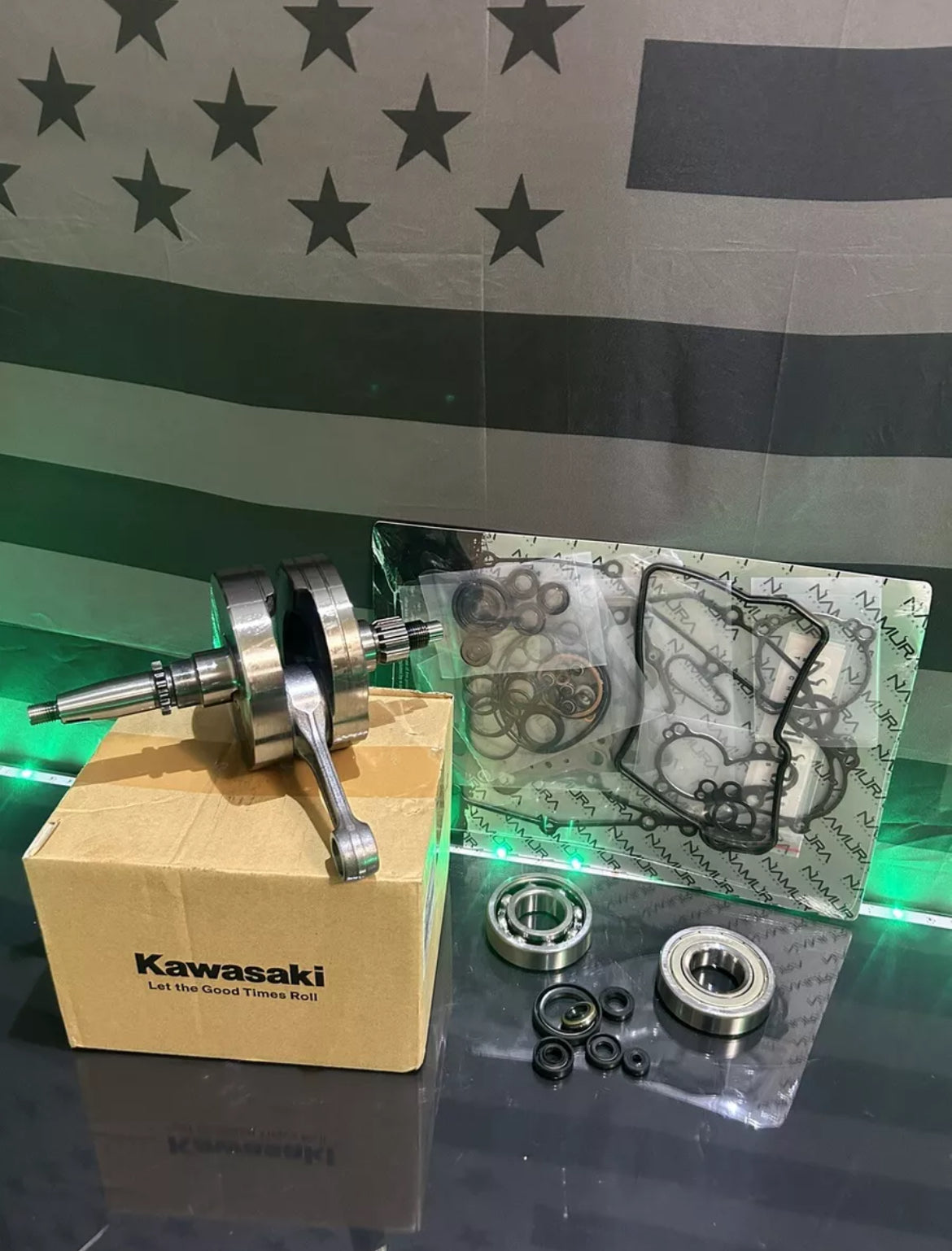2019-2020 Kawasaki KX 450 Bottom End Engine Motor Rebuild Kit
