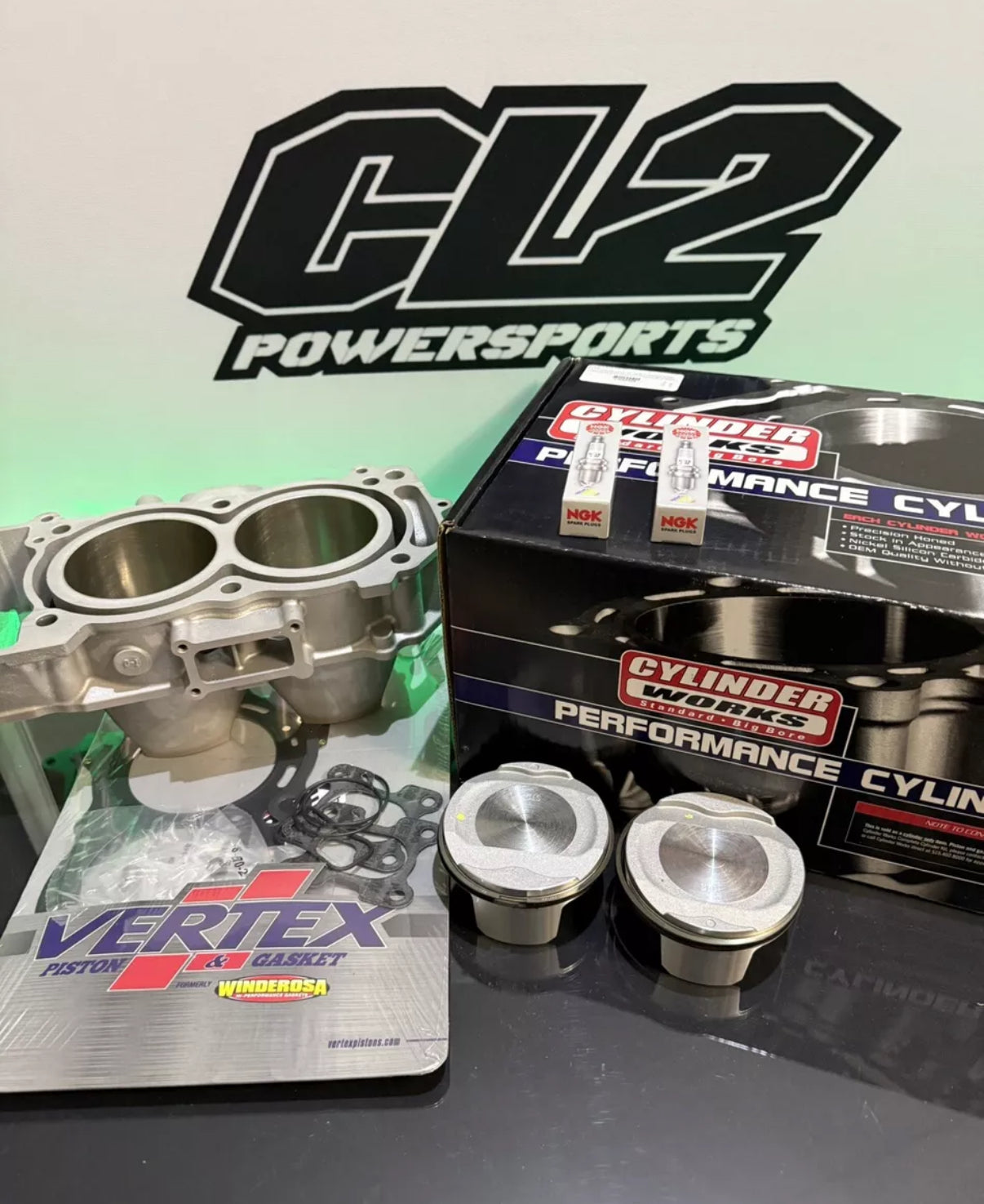 Kawasaki KRX 1000 Complete Top End Engine Motor Rebuild Kit W/ Cylinder & Piston