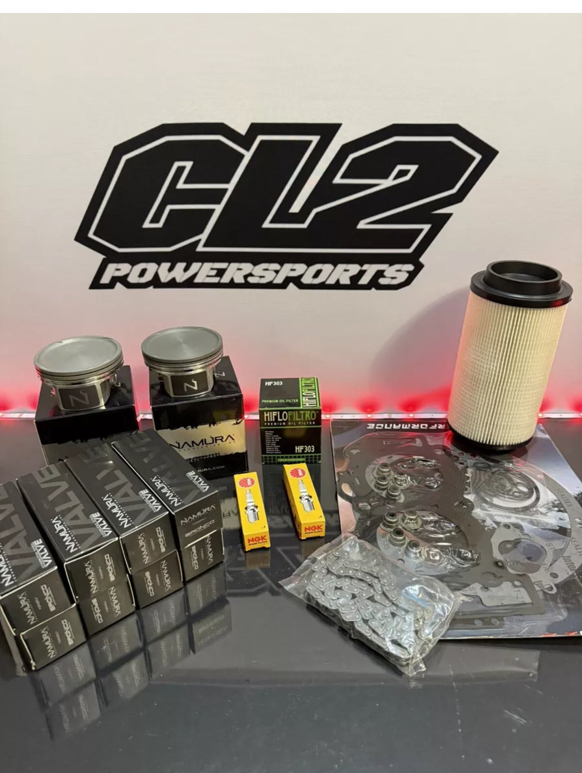 2009-2022 Polaris Scrambler 850 Top End Kit- Pistons / Valves / Timing Chain
