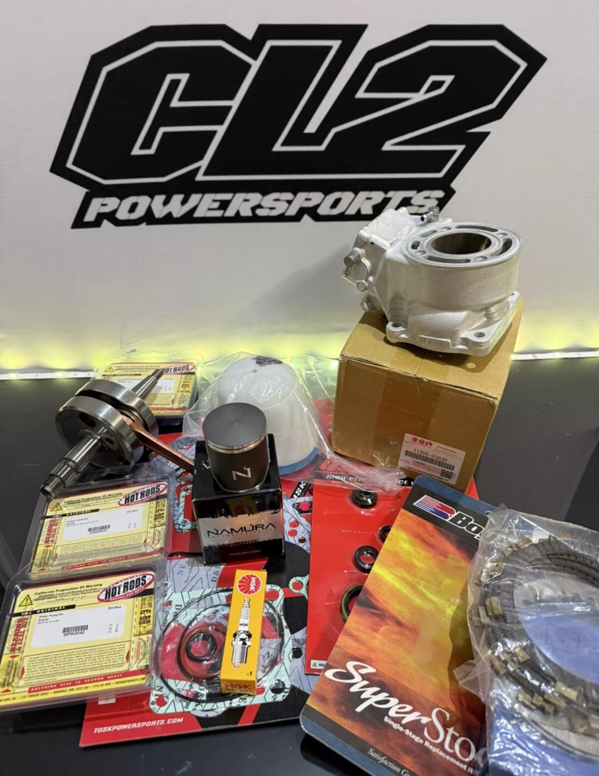 Suzuki RM 85 Complete Engine Motor Rebuild Kit + Transmission Bearings 2002-2023