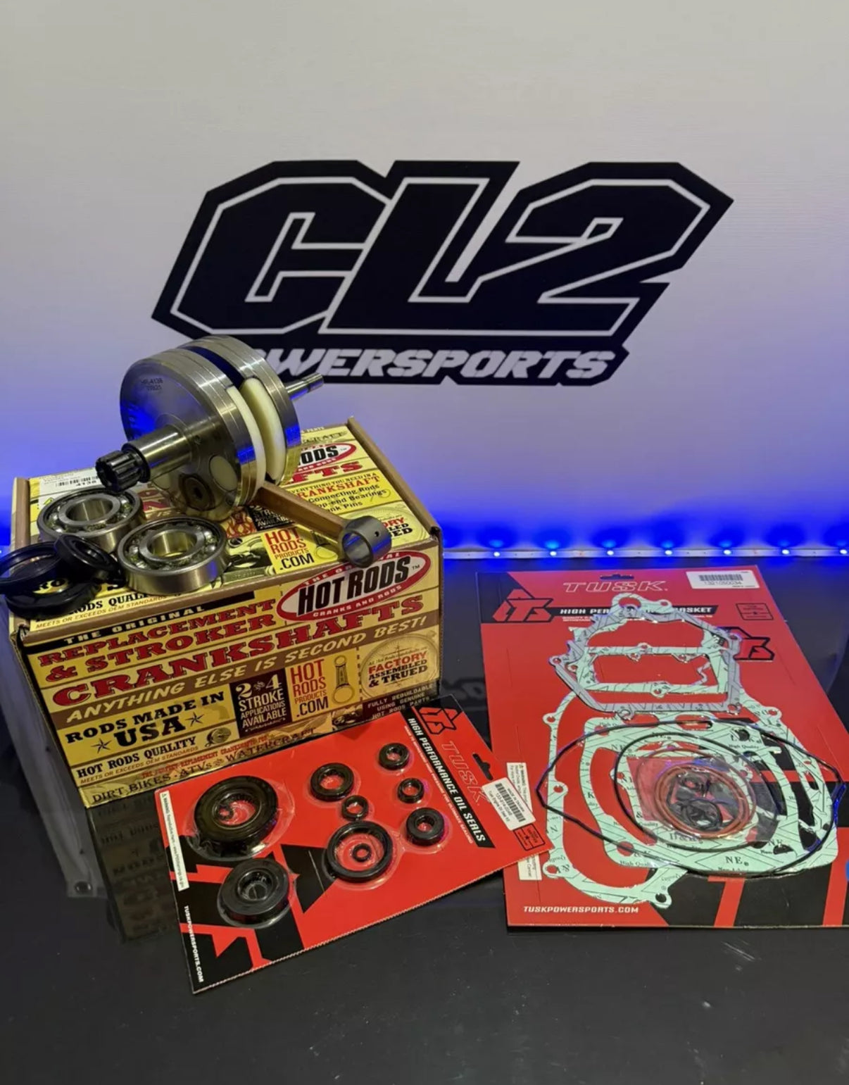 2003-2024 Yamaha YZ 250 Bottom End Rebuild Kit - Crankshaft Bearings Gaskets