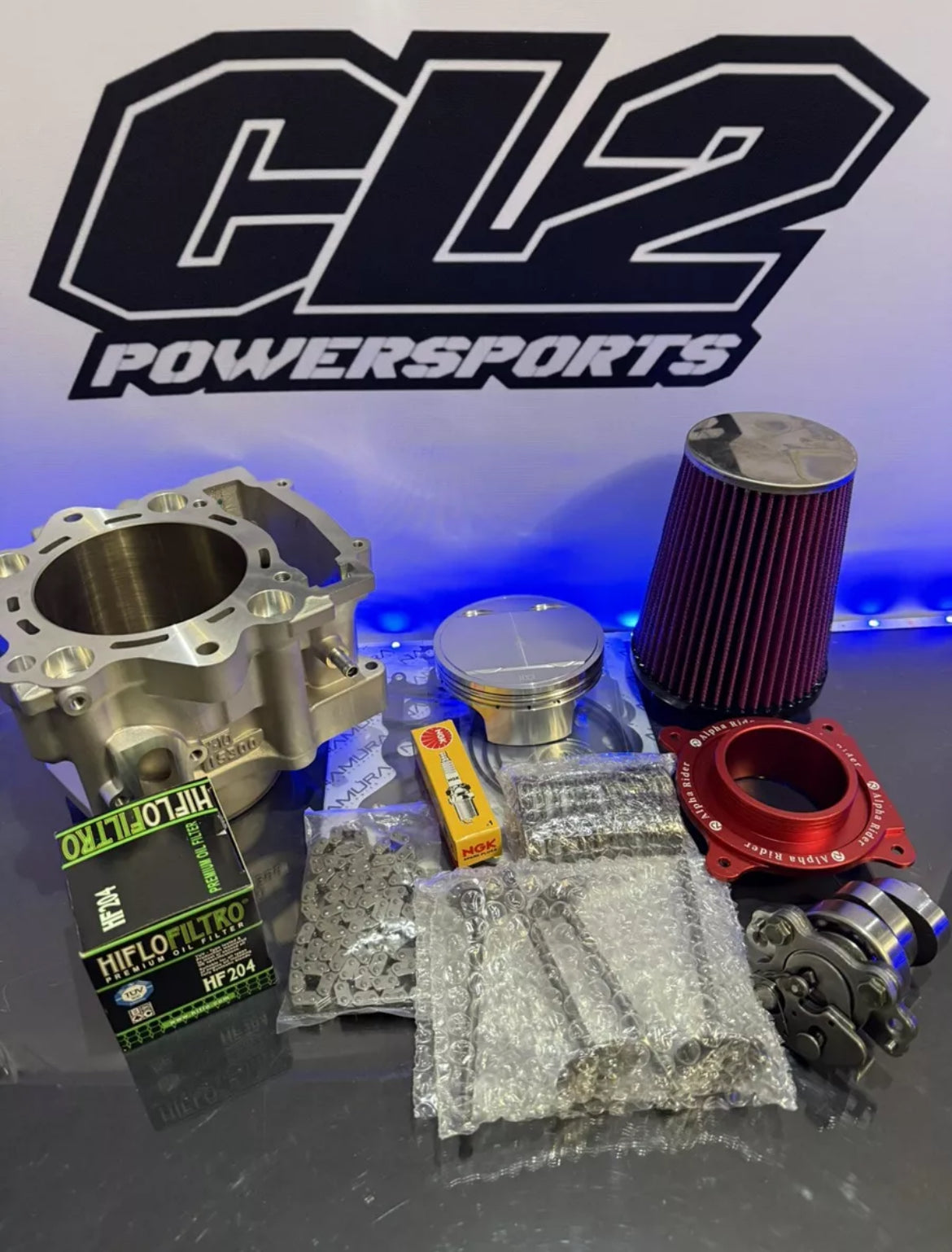 2015-2024 Yamaha Raptor 700 700R Big Bore Top End Kit- Cylinder Piston Valve