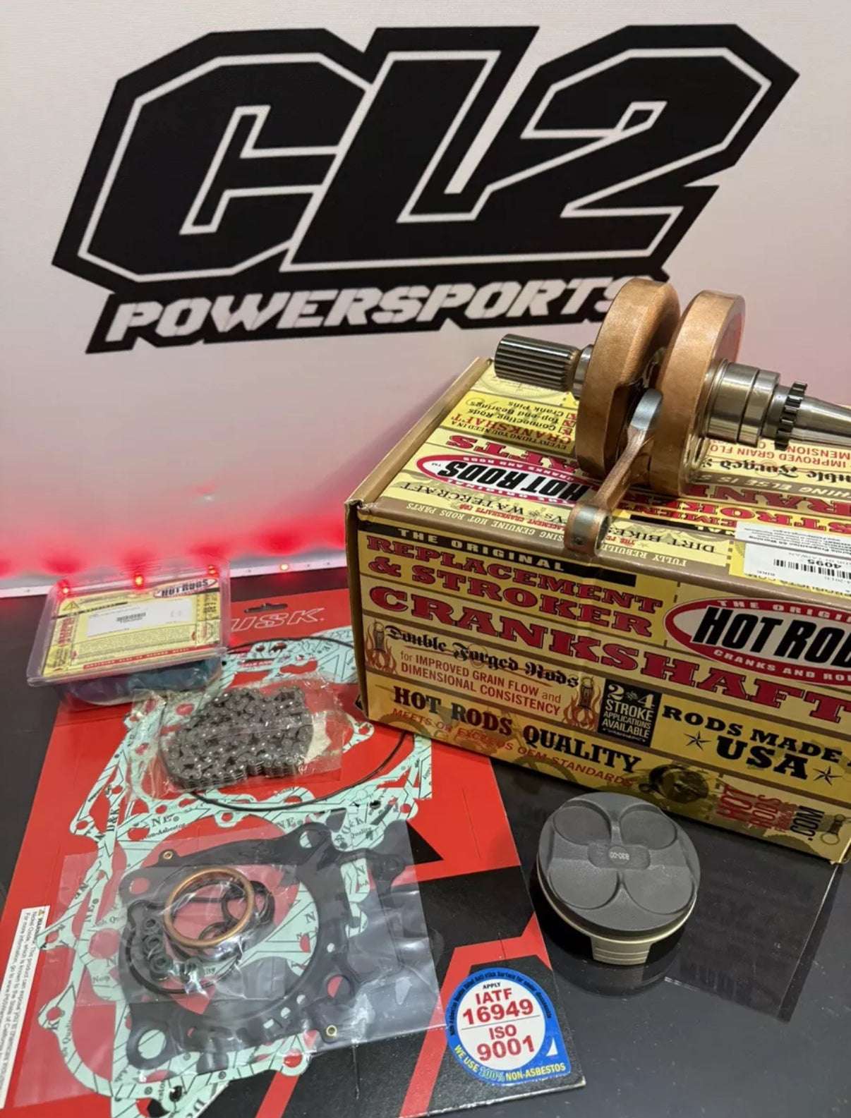 2004-2017 Honda CRF250X CRF 250X Engine Rebuild Kit - Crankshaft Piston Bearings