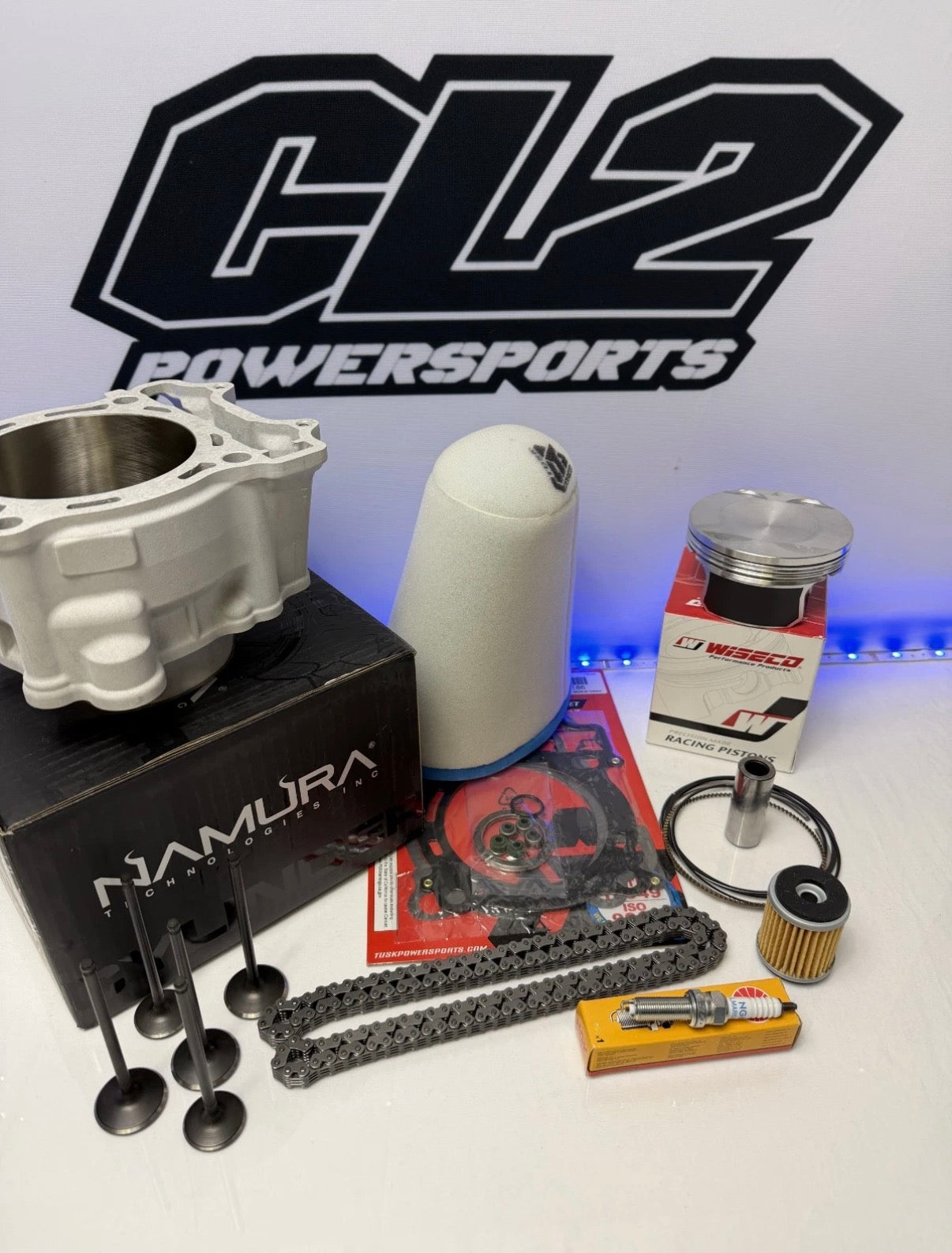 2014-2025 Yamaha YFZ450 YZF 450R -Big Bore 98m Wiseco Piston / Cylinder / Valves