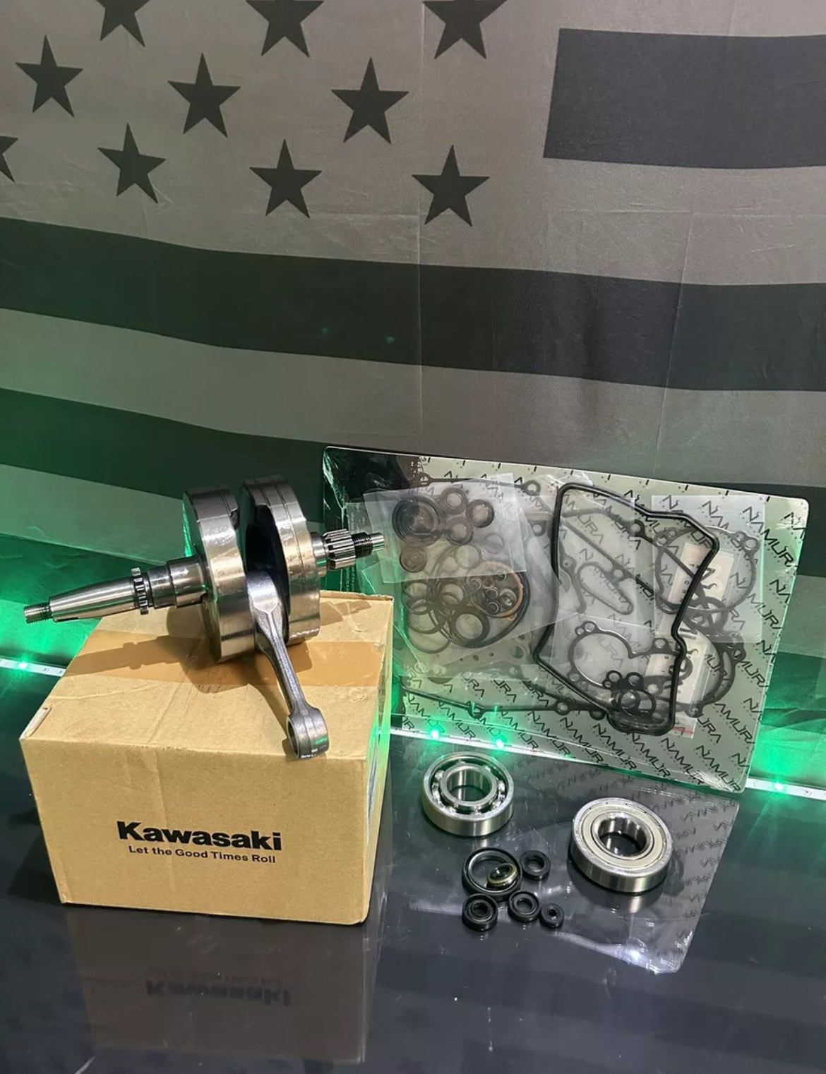 2021-2023 Kawasaki KX 450 Button End Engine Motor Rebuild Kit