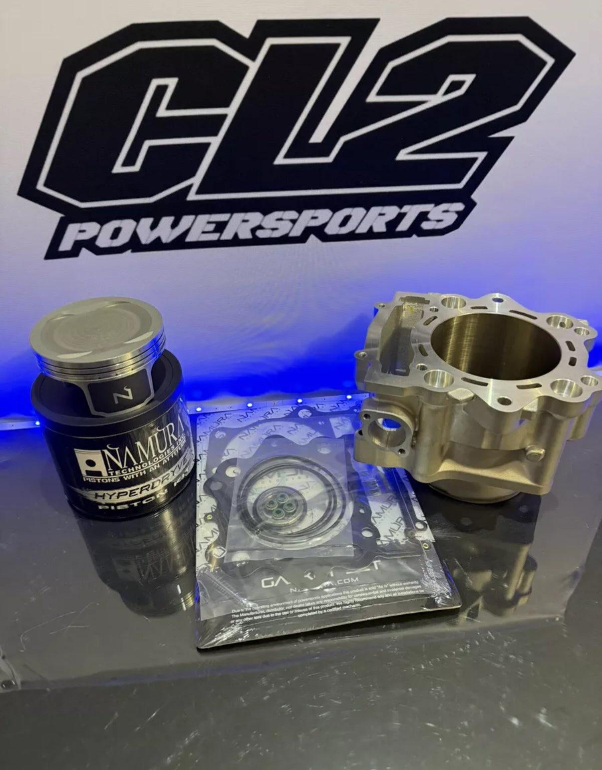 Yamaha Viking Grizzly Kodiak 700 Top End Kit - Cylinder Piston Rings