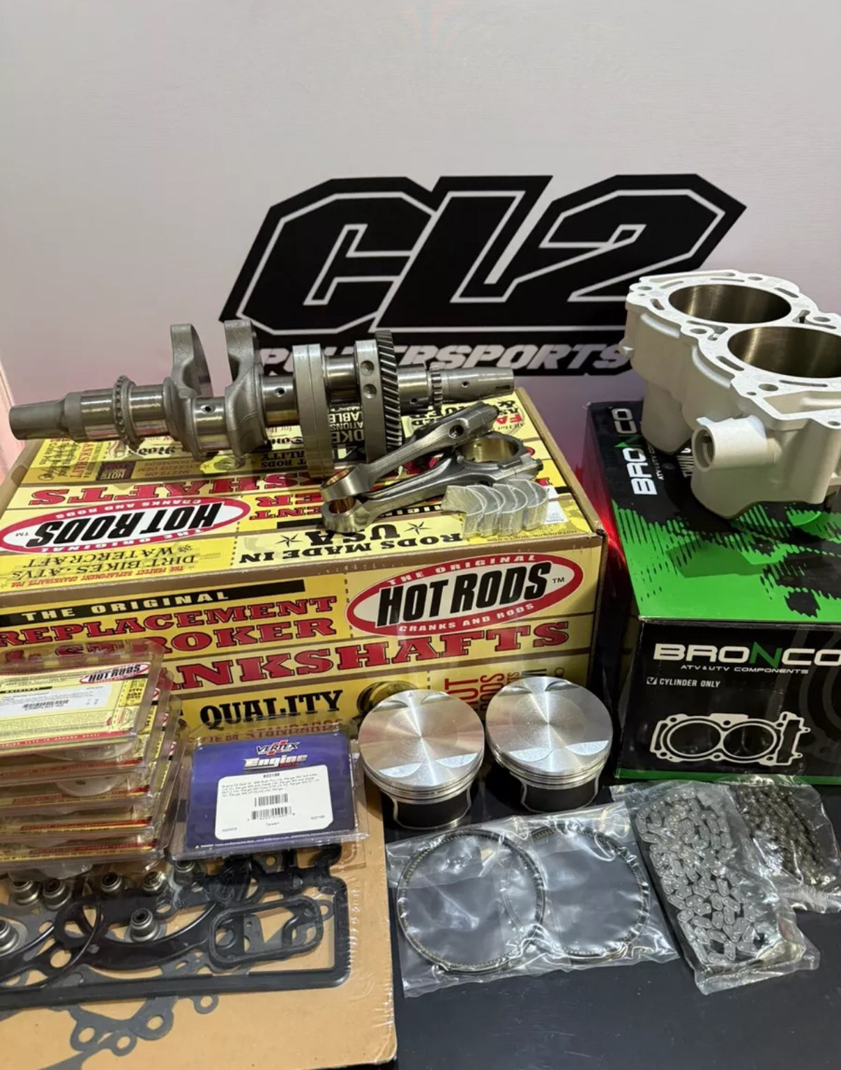 2013-2015 Polaris Ranger 900 Engine Motor Rebuild Kit - Crankshaft Pistons Cylinder