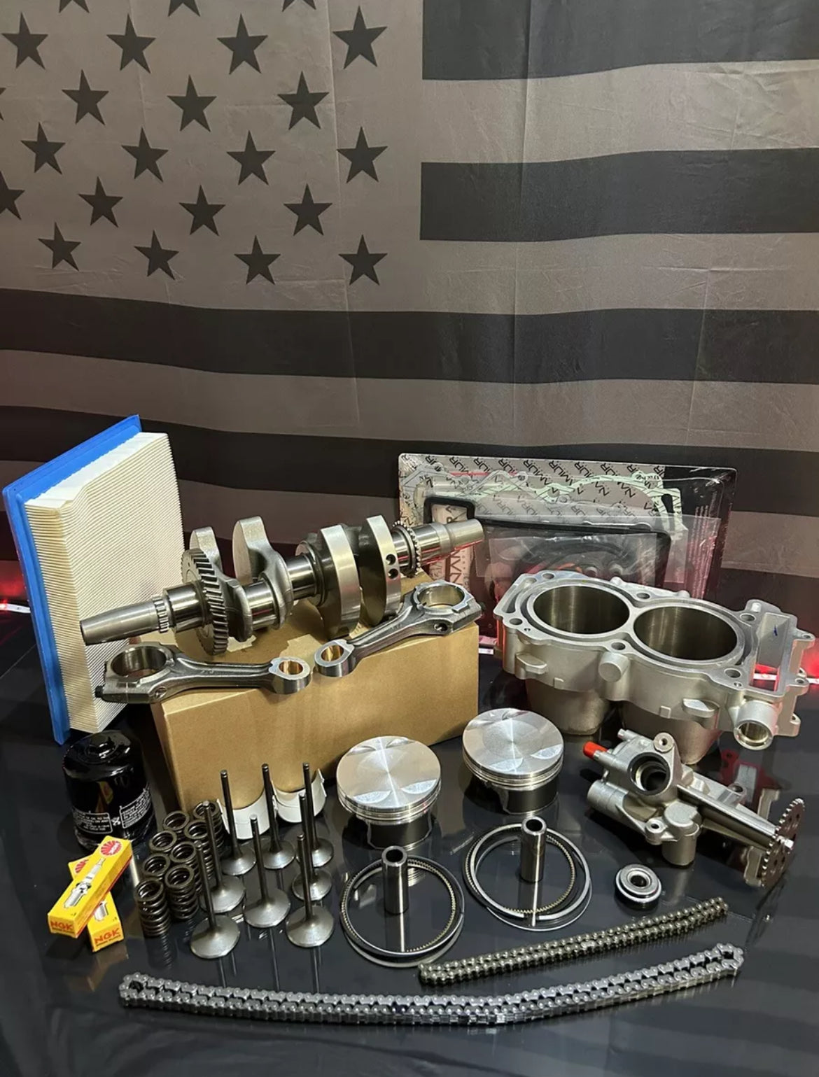 2013-2015 Polaris Ranger 900 Complete Engine Motor Rebuild Kit