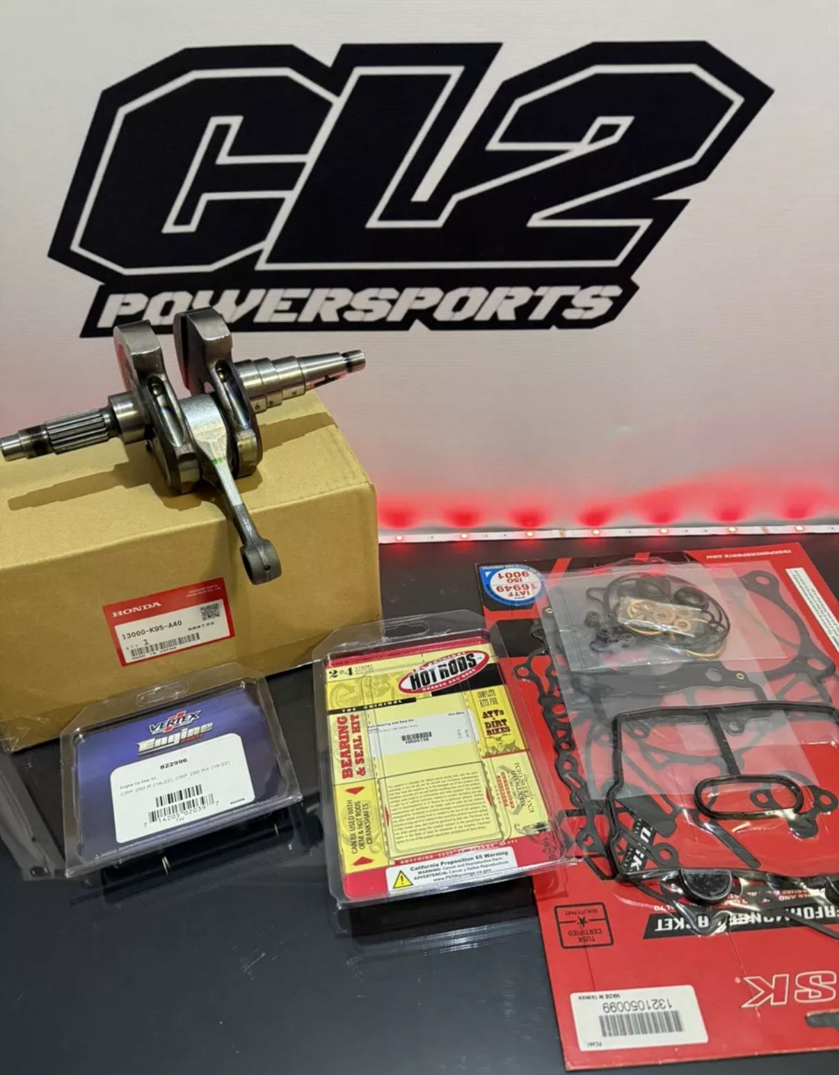 2018-2021 Honda CRF250R Bottom End Rebuild Kit CRF 250R 250X