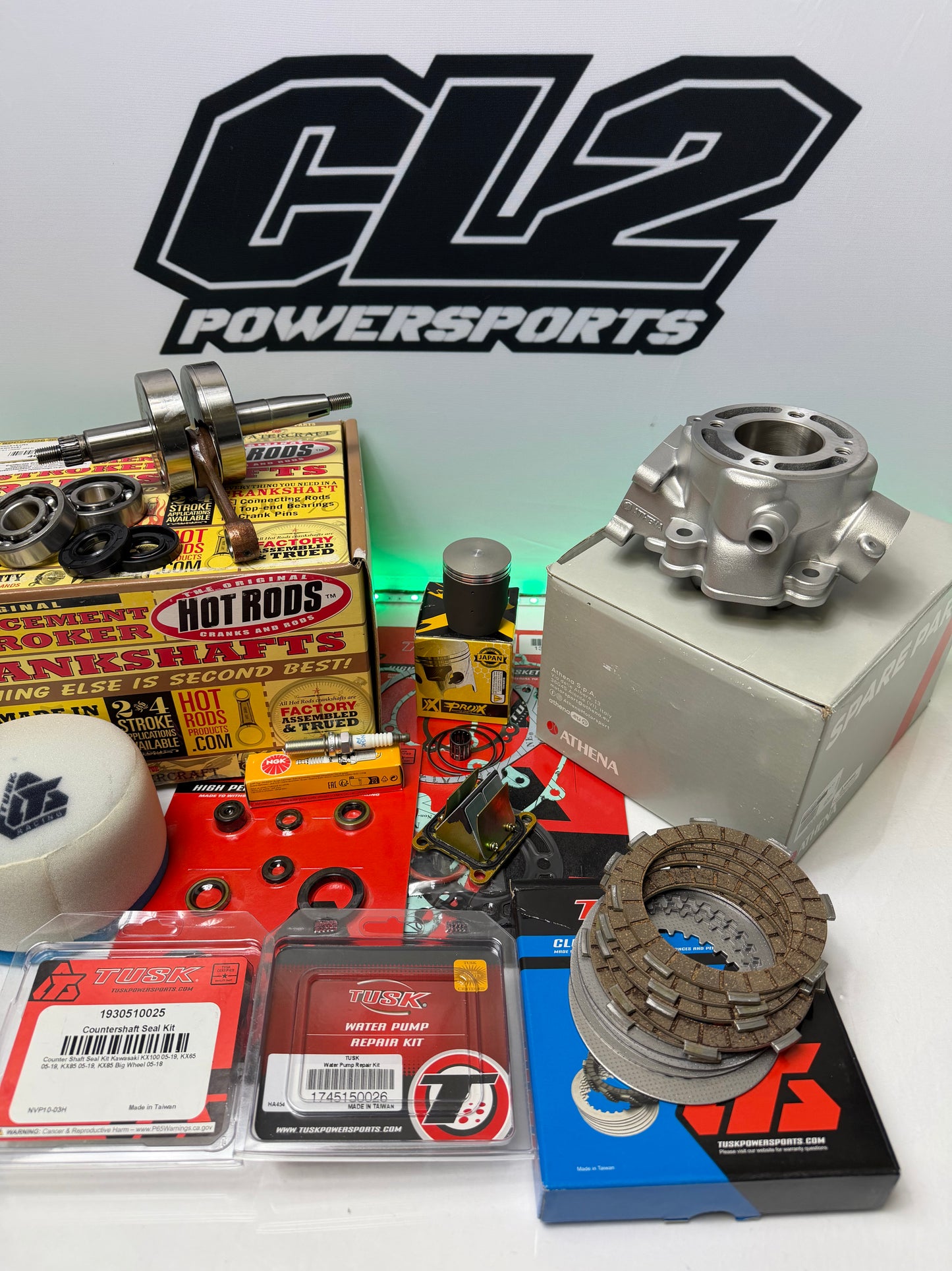 2006-2024 Kawasaki KX 65 Complete Engine Motor Rebuild Kit