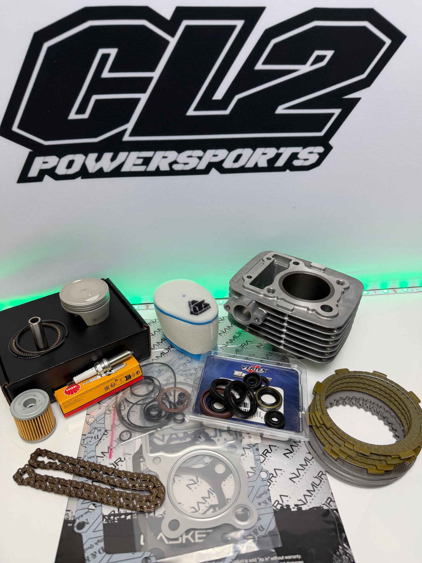 2008-2022 Kawasaki KLX 140 KLX140 STD Bore Kit - Cylinder Piston Clutch