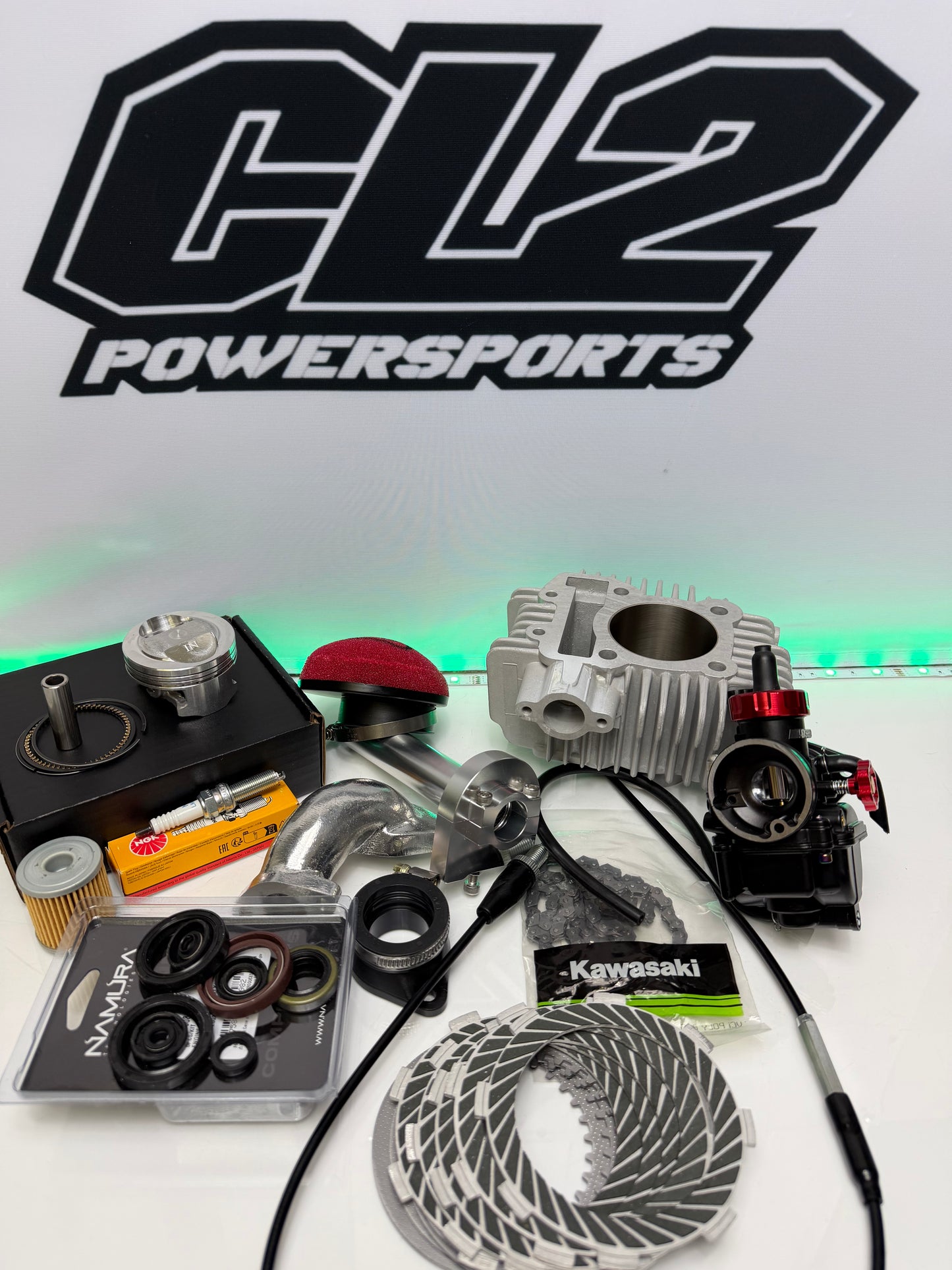 2003-2026 Kawasaki KLX 110 KLX110 Big Bore 143cc Kit - Cylinder Piston Carburetor