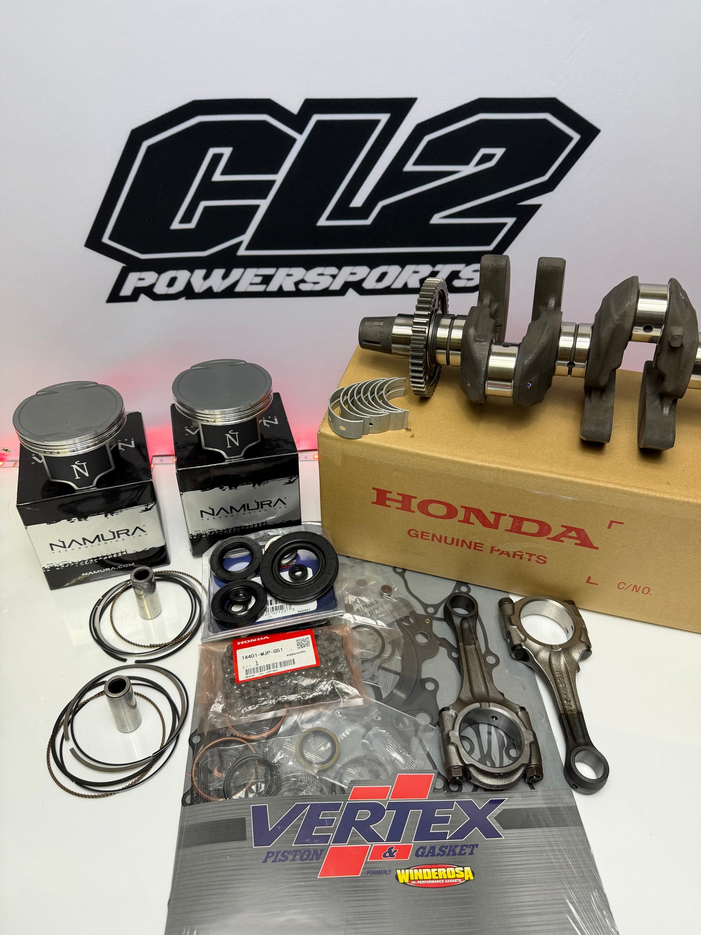 2019-2022 Honda Talon 1000 Engine Motor Rebuild Kit - Crankshaft / Pistons