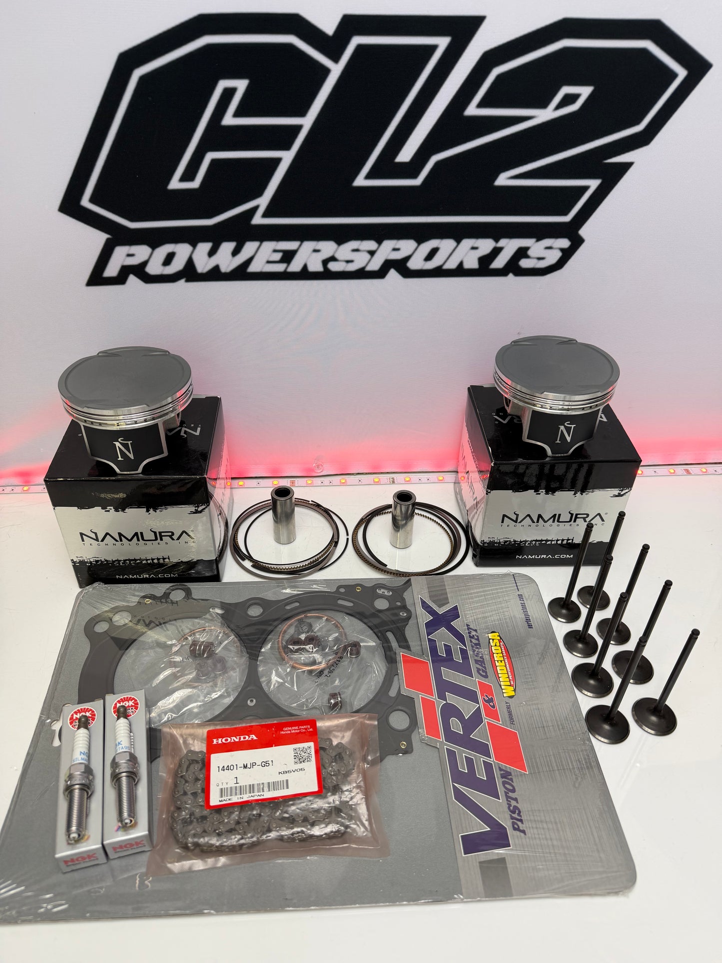 2019-2022 Honda Talon 1000 Top End Rebuild Kit - Pistons / Valves / Chain