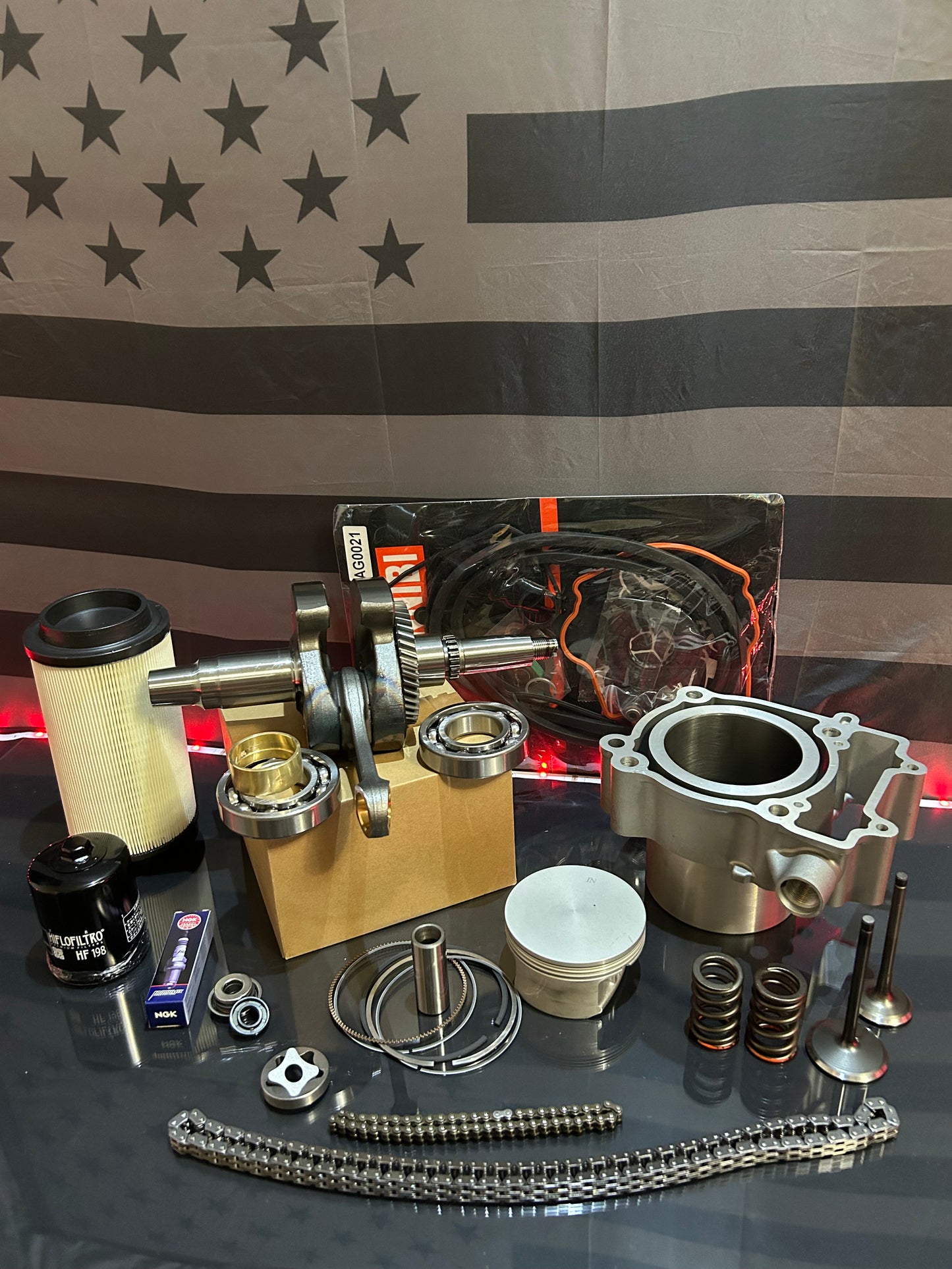 2017-2020 Polaris Sportsman 450 Complete Engine Motor Rebuild Kit