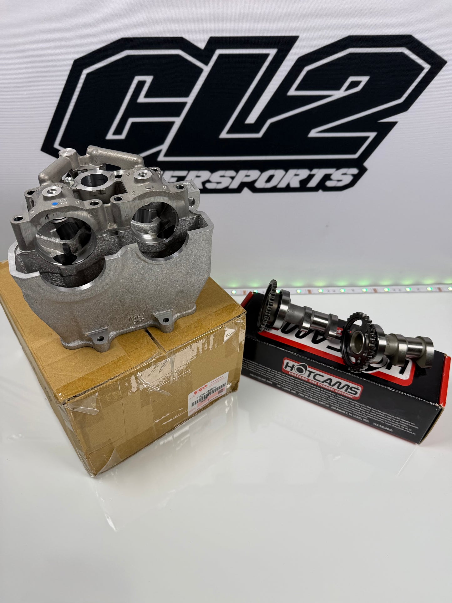 2010-2018 Suzuki RMZ 250 - OEM Cylinder Head with Intake & Exhaust Camshafts